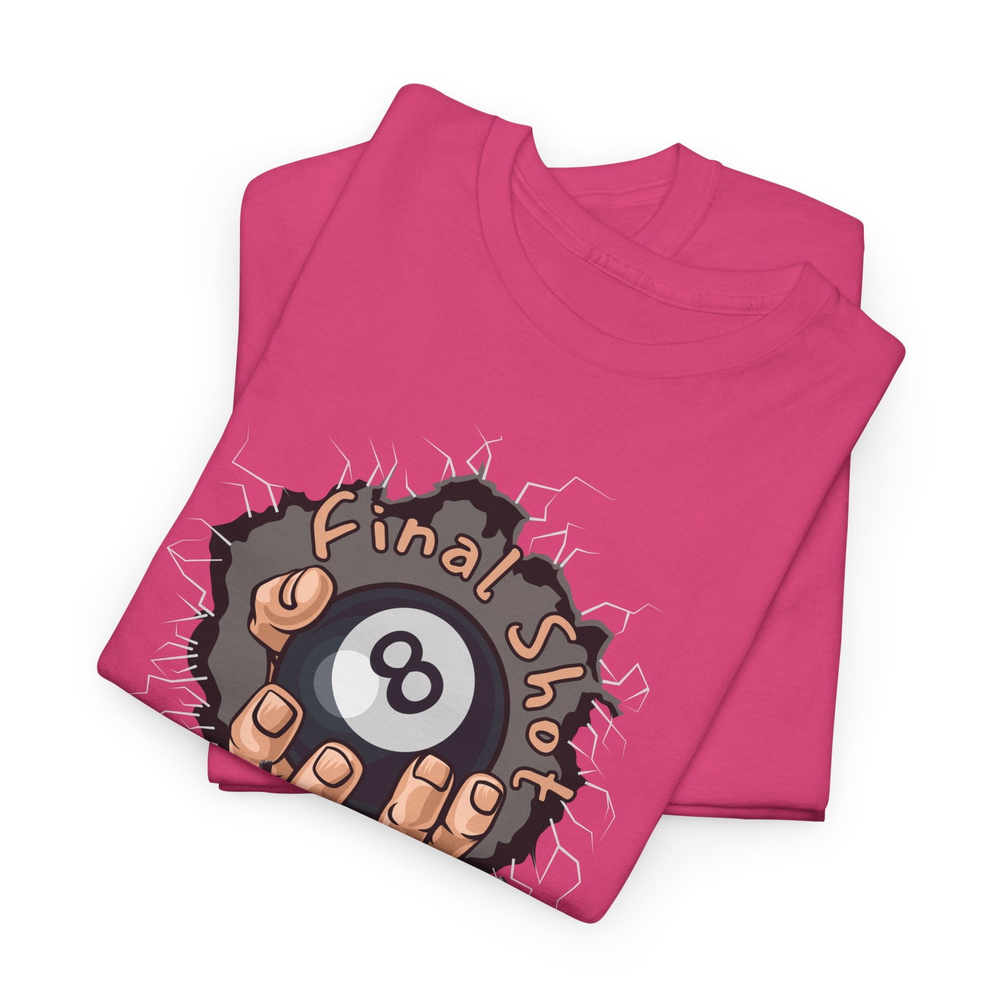 Eight Ball Pocket Tee — "Final Say" Billiards Graphic Shirt