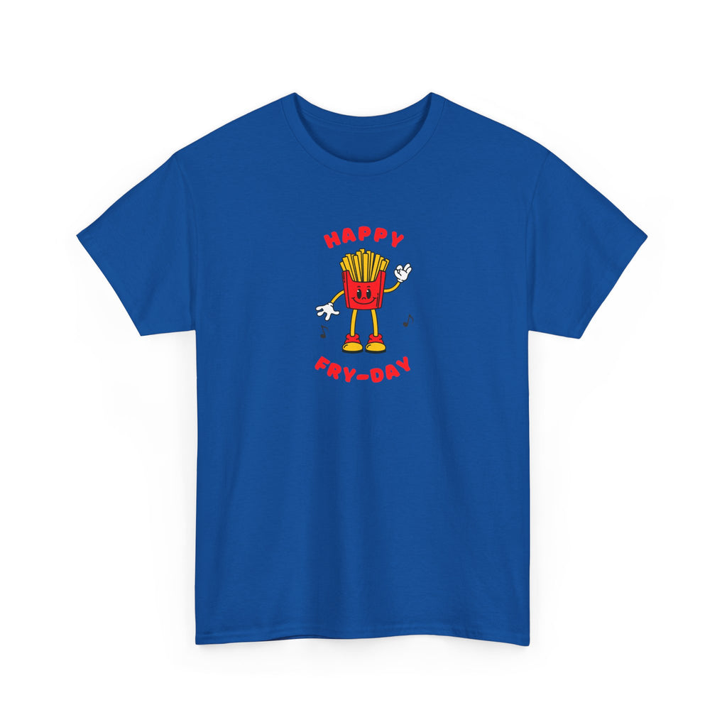 Happy Fry-Day T-Shirt — Cute Dancing Fries Graphic Tee