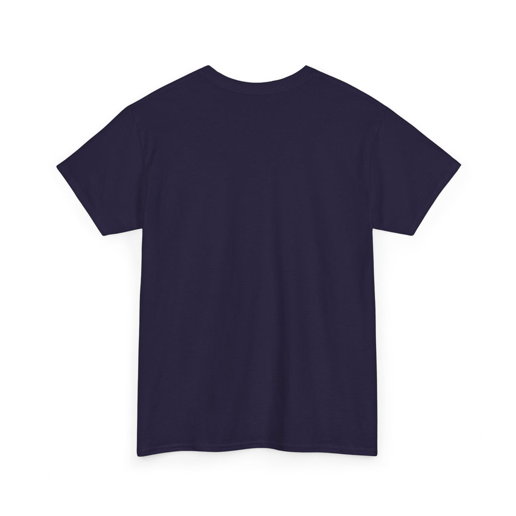 Cute Purple Cat “Hi” T-Shirt — Kawaii Kitten Graphic Tee