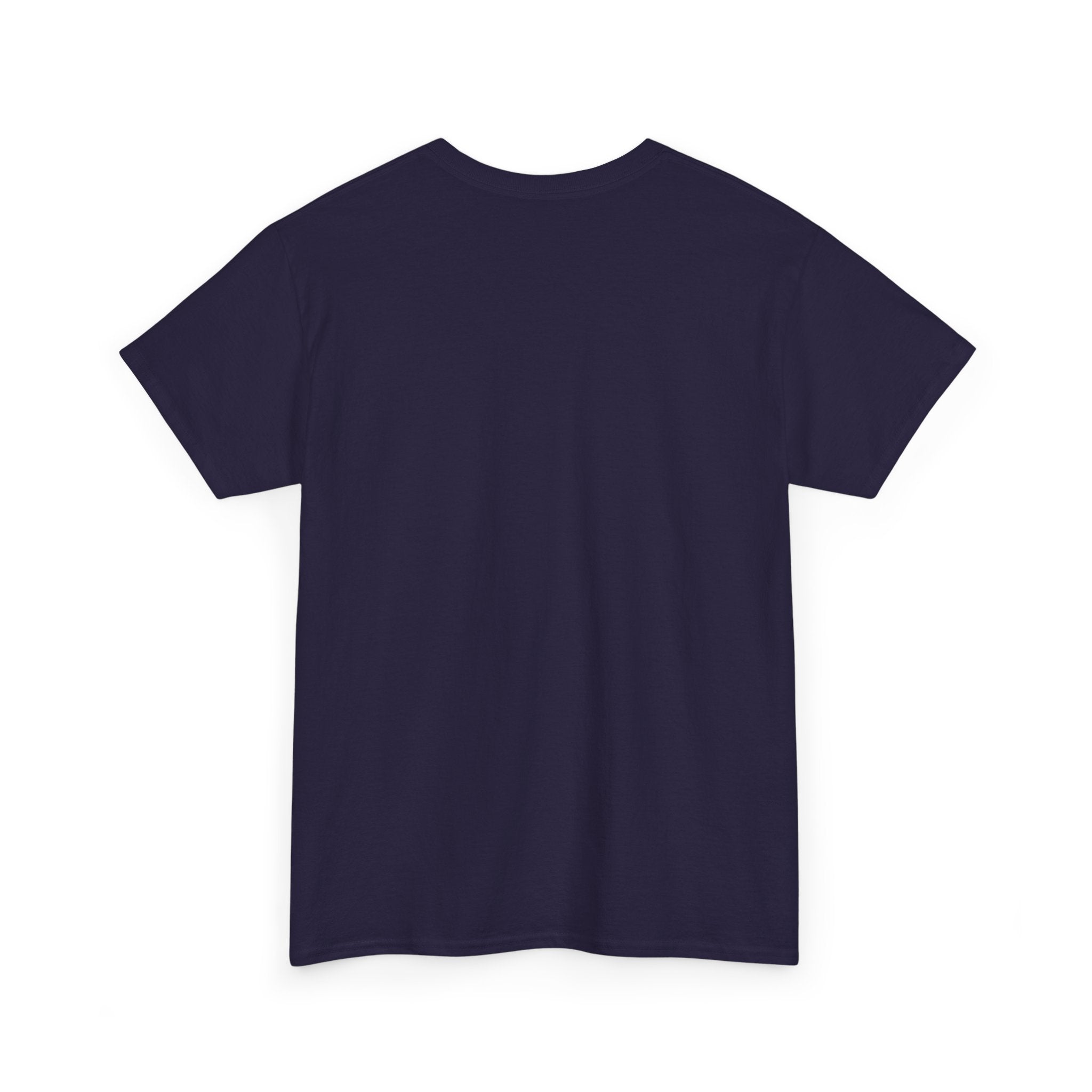 Cute Purple Cat “Hi” T-Shirt — Kawaii Kitten Graphic Tee