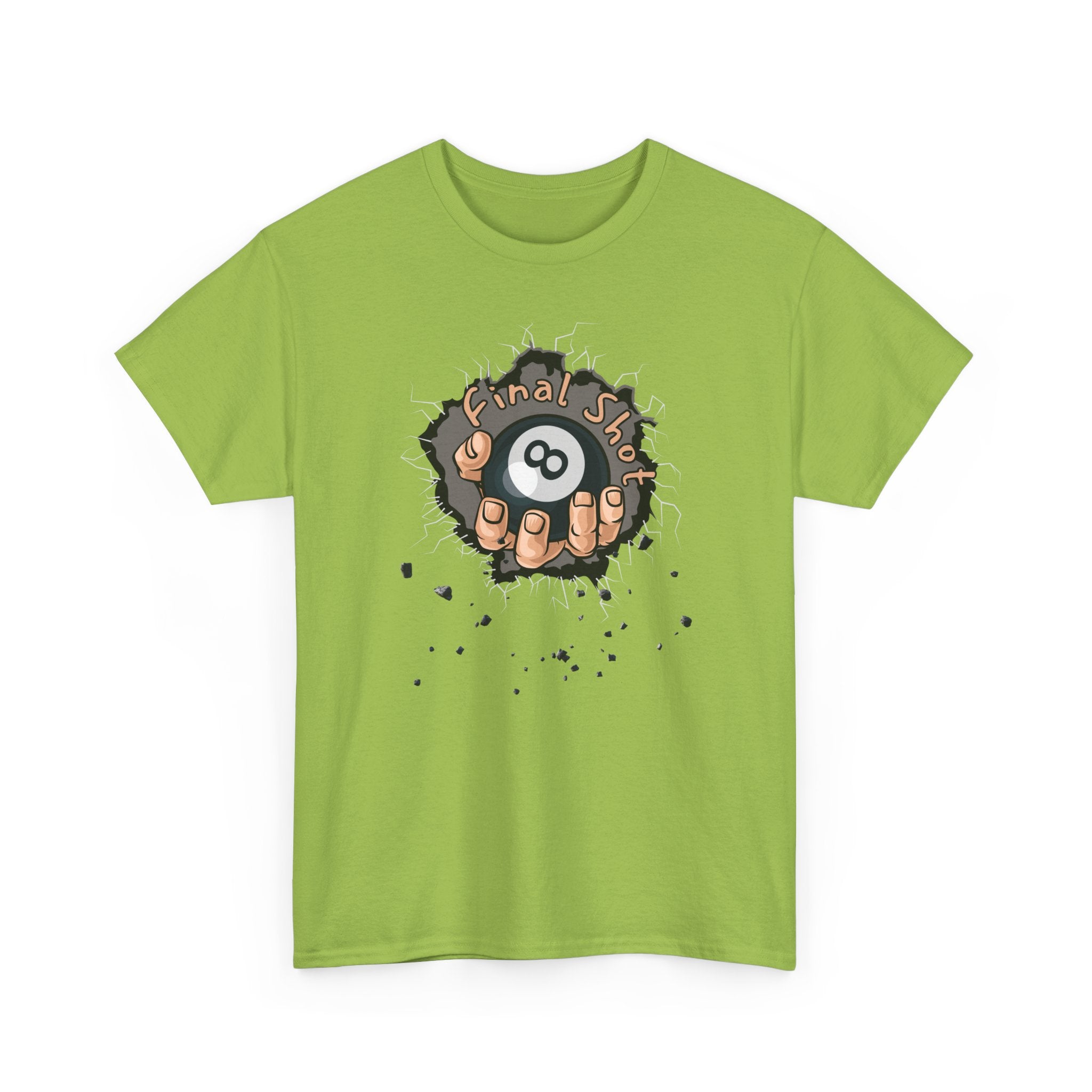 Eight Ball Pocket Tee — "Final Say" Billiards Graphic Shirt