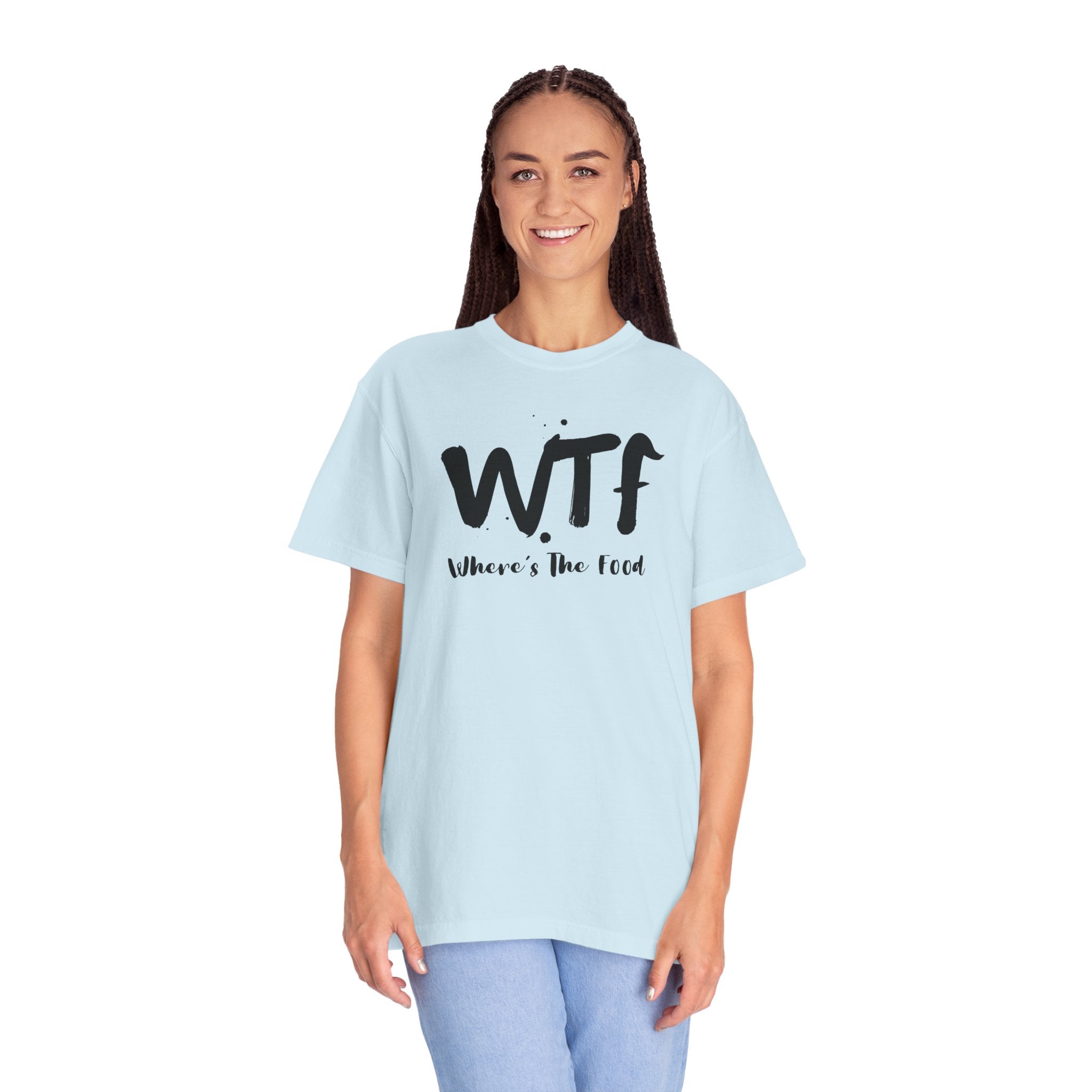 WTF "Where's The Food" Graphic T-Shirt