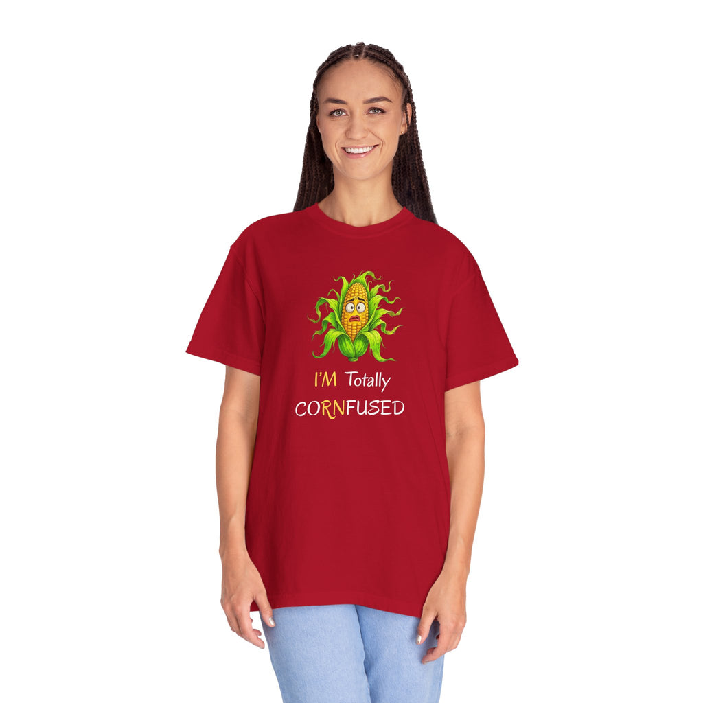 I'm Totally CORNfused Tee — Funny Corn Pun T-Shirt