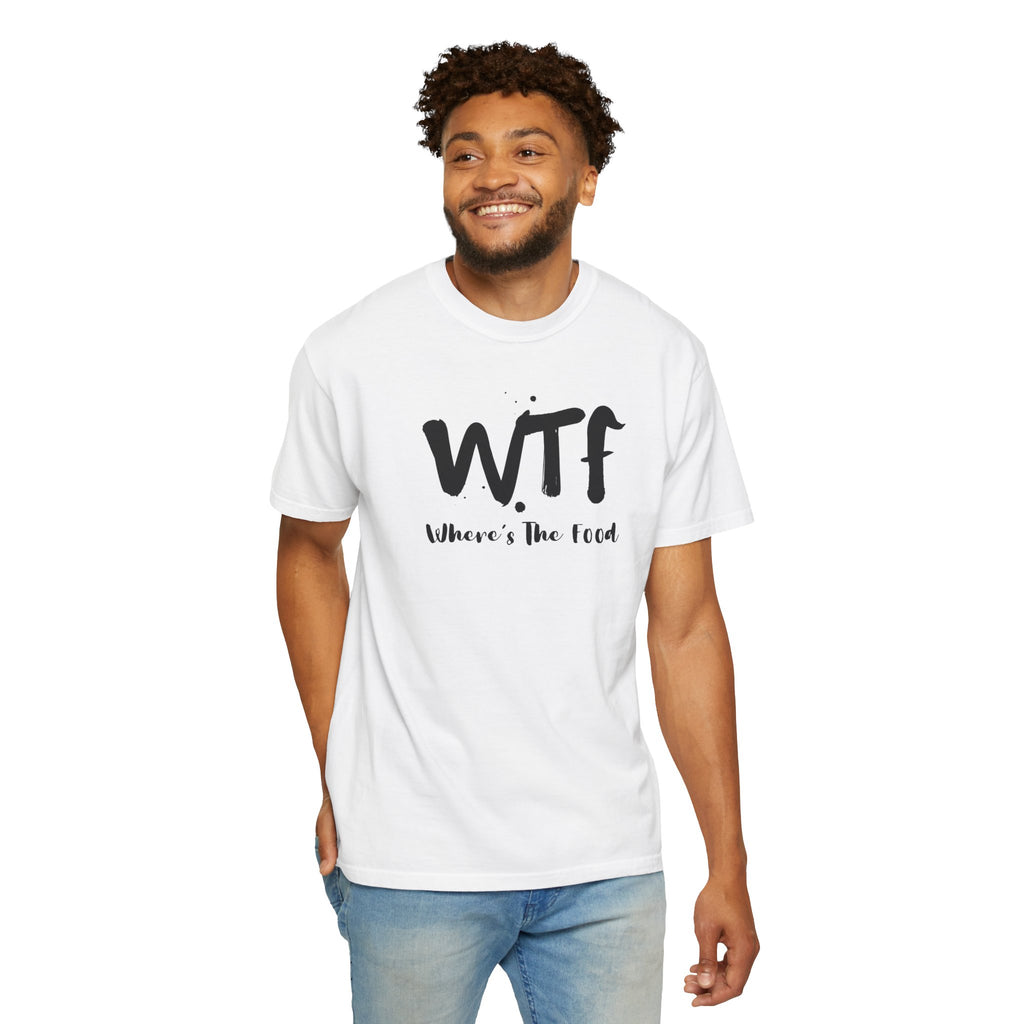 WTF "Where's The Food" Graphic T-Shirt