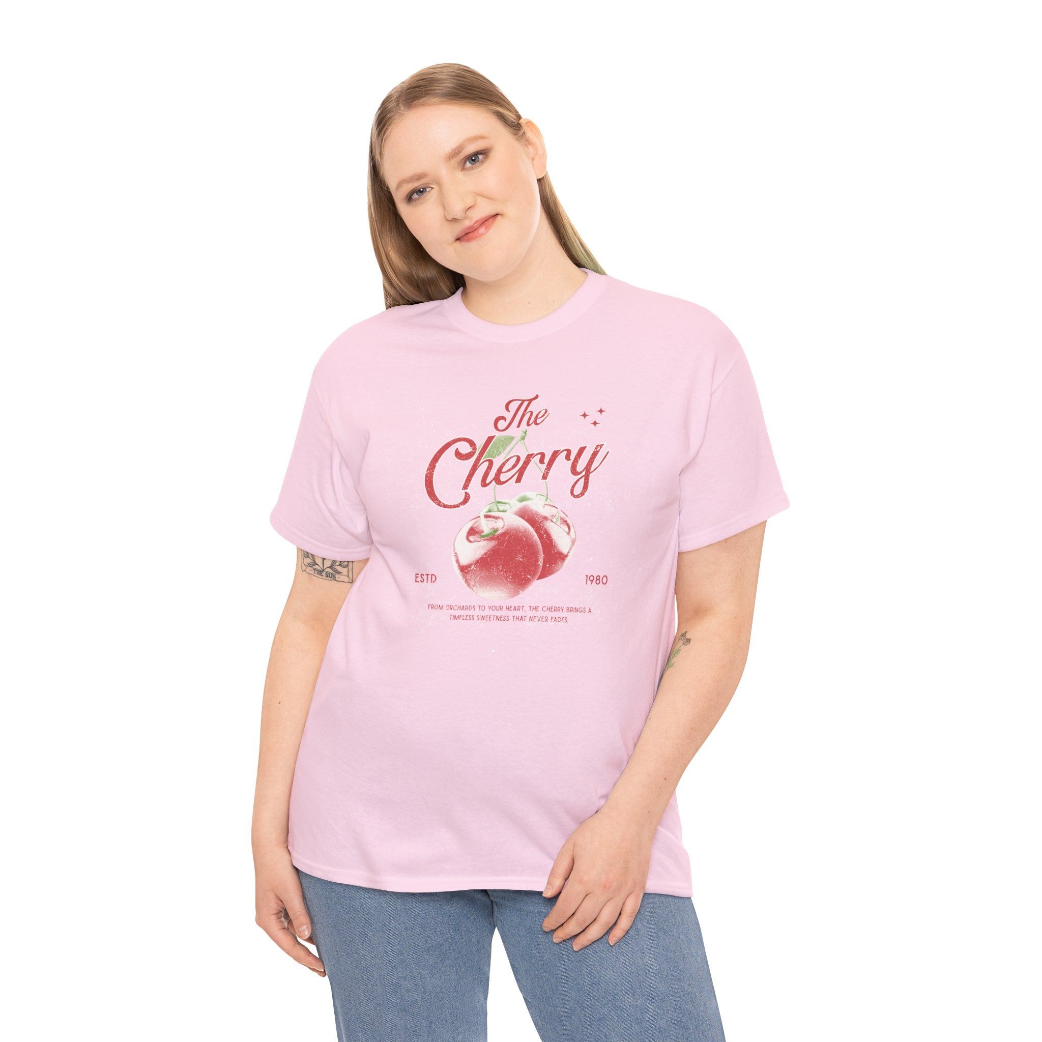 Cherry Vintage Graphic Tee — "I’m Cherry" Retro Fruit T-Shirt