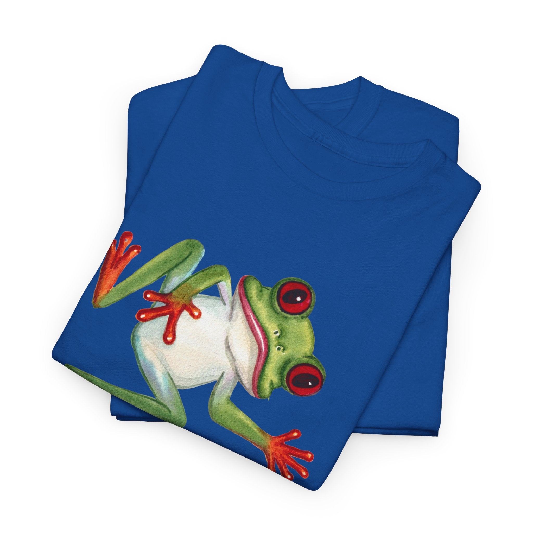 Red-Eyed Tree Frog Graphic Tee — Cute Tropical Frog Shirt for Nature Lovers