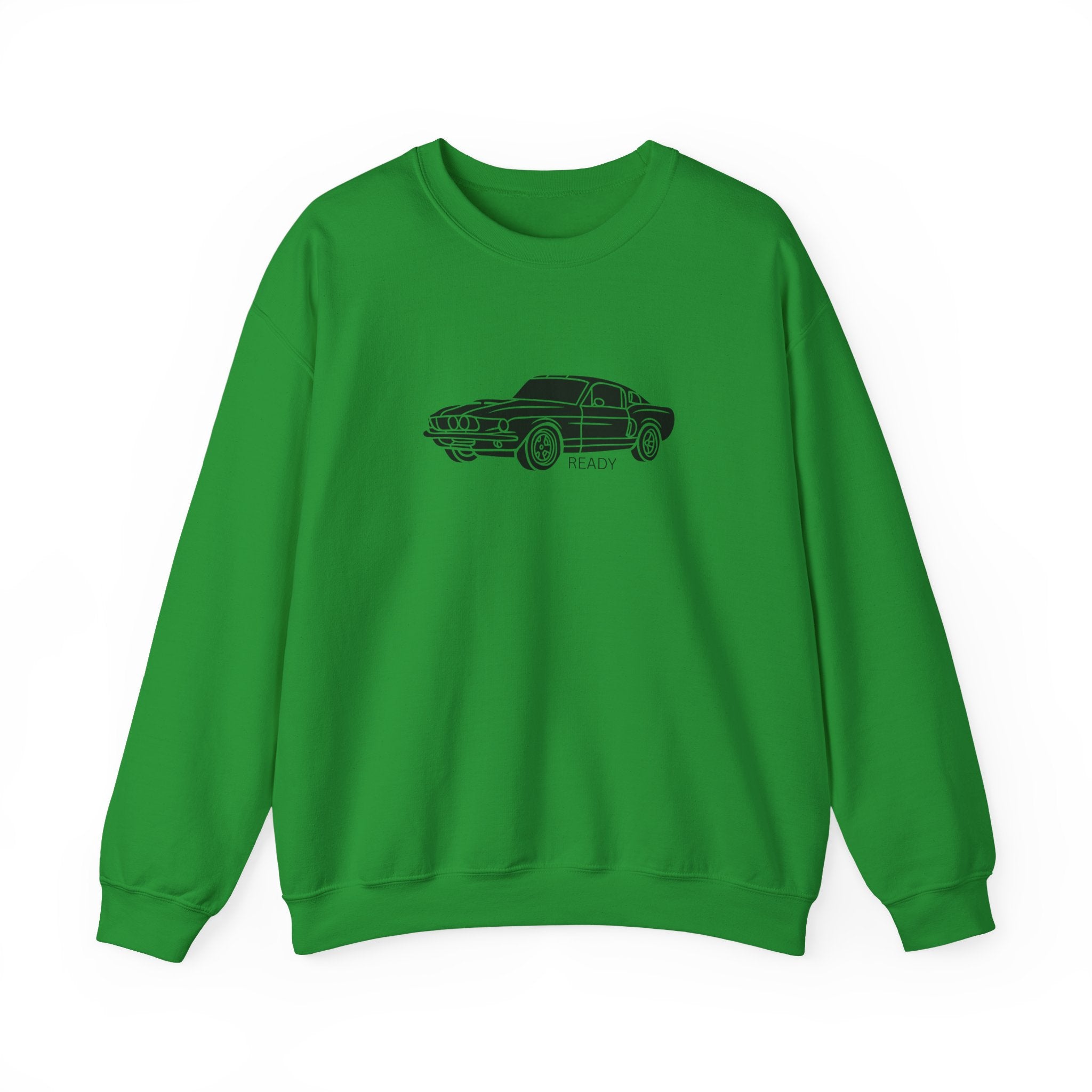 Classic Mustang Outline Crewneck Sweatshirt