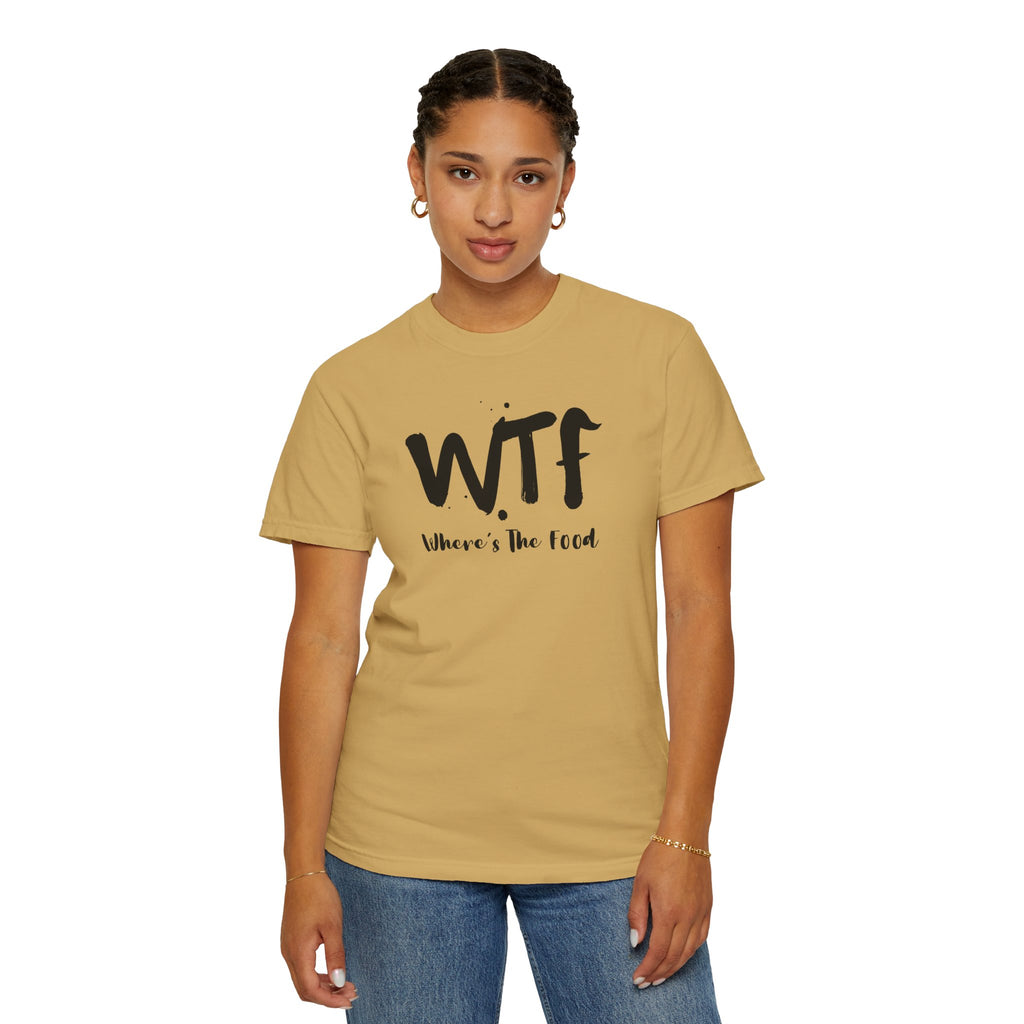 WTF "Where's The Food" Graphic T-Shirt