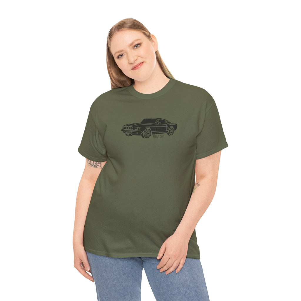 Classic Muscle Car Tee — Vintage Mustang Graphic Shirt
