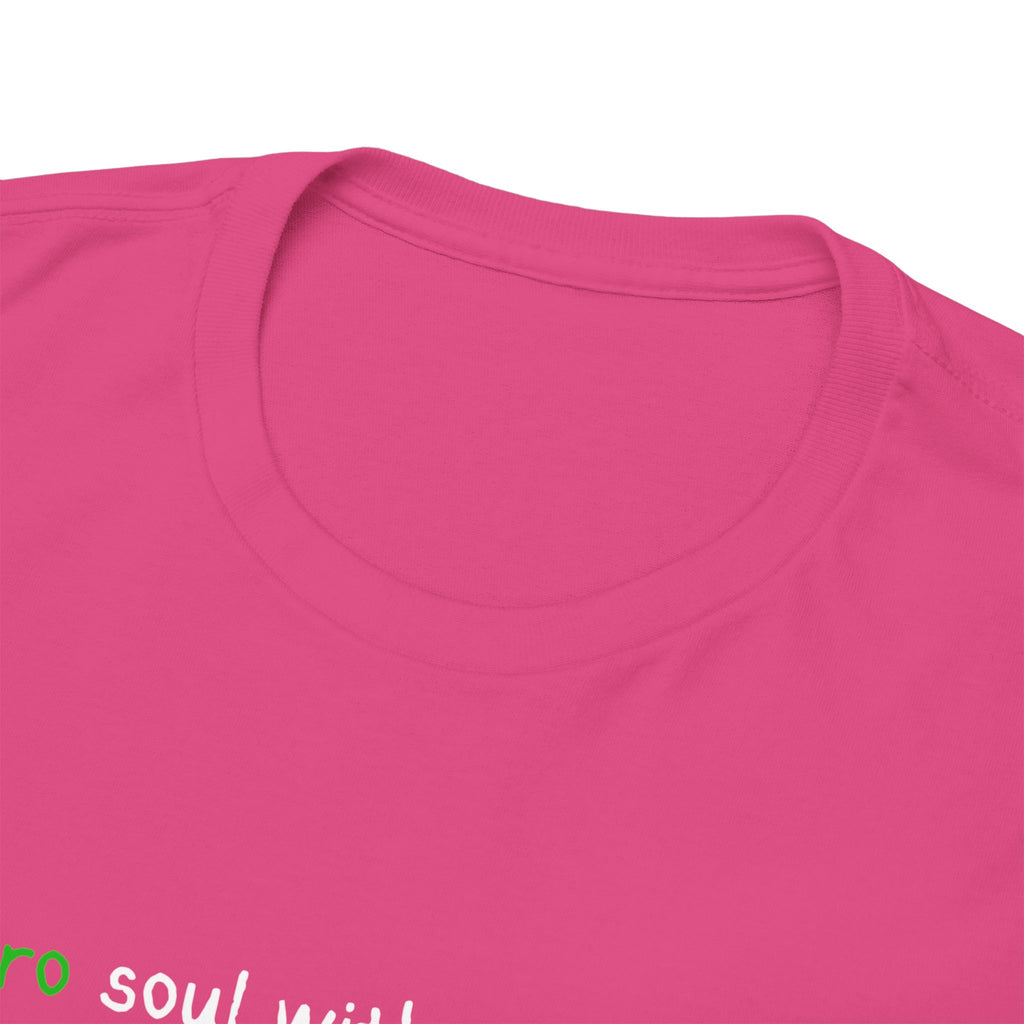 Retro Soul Tee - "Retro soul with wifi issues." Vintage Text Graphic T-Shirt
