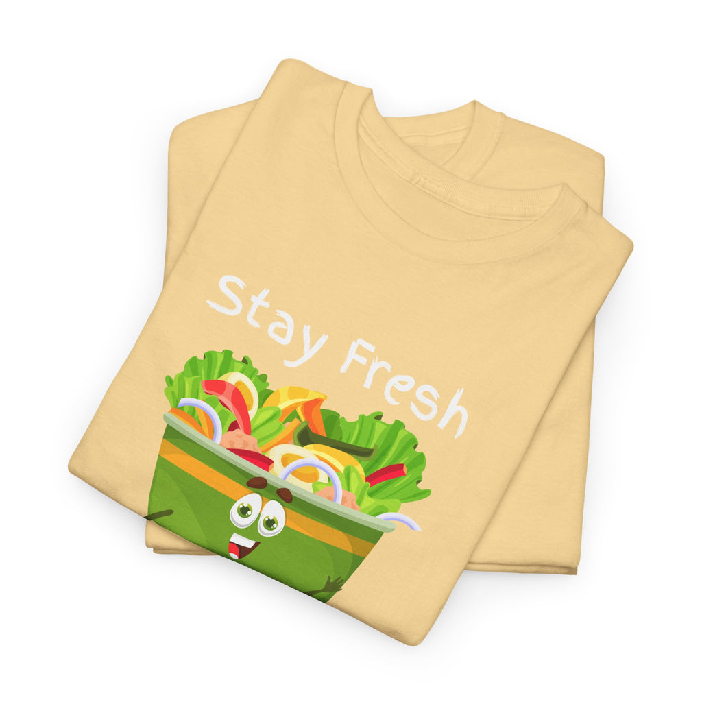 Stay Fresh Salad Tee – Cute Veggie Graphic T-Shirt