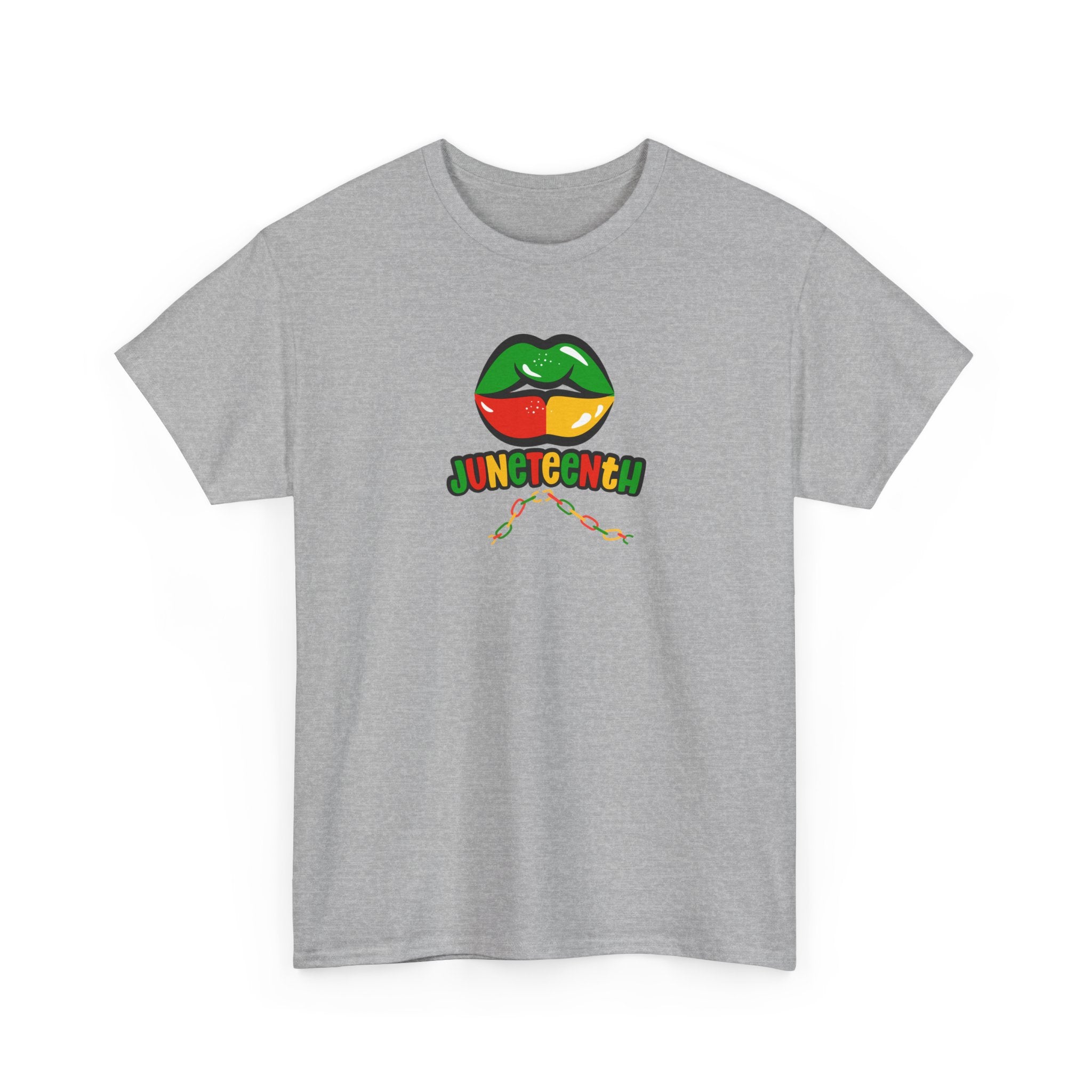 Juneteenth Lips Graphic Tee - Black History Celebration Shirt