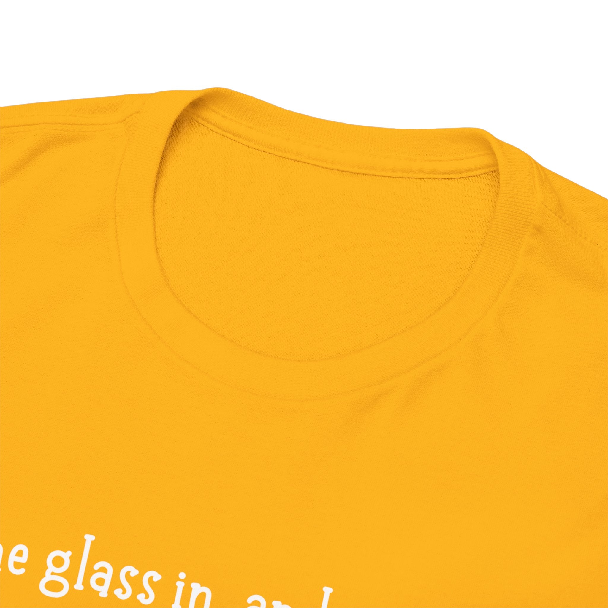 One Glass In Tee — Funny Wine Shirt (‘One glass in, and I might start flirting back’)