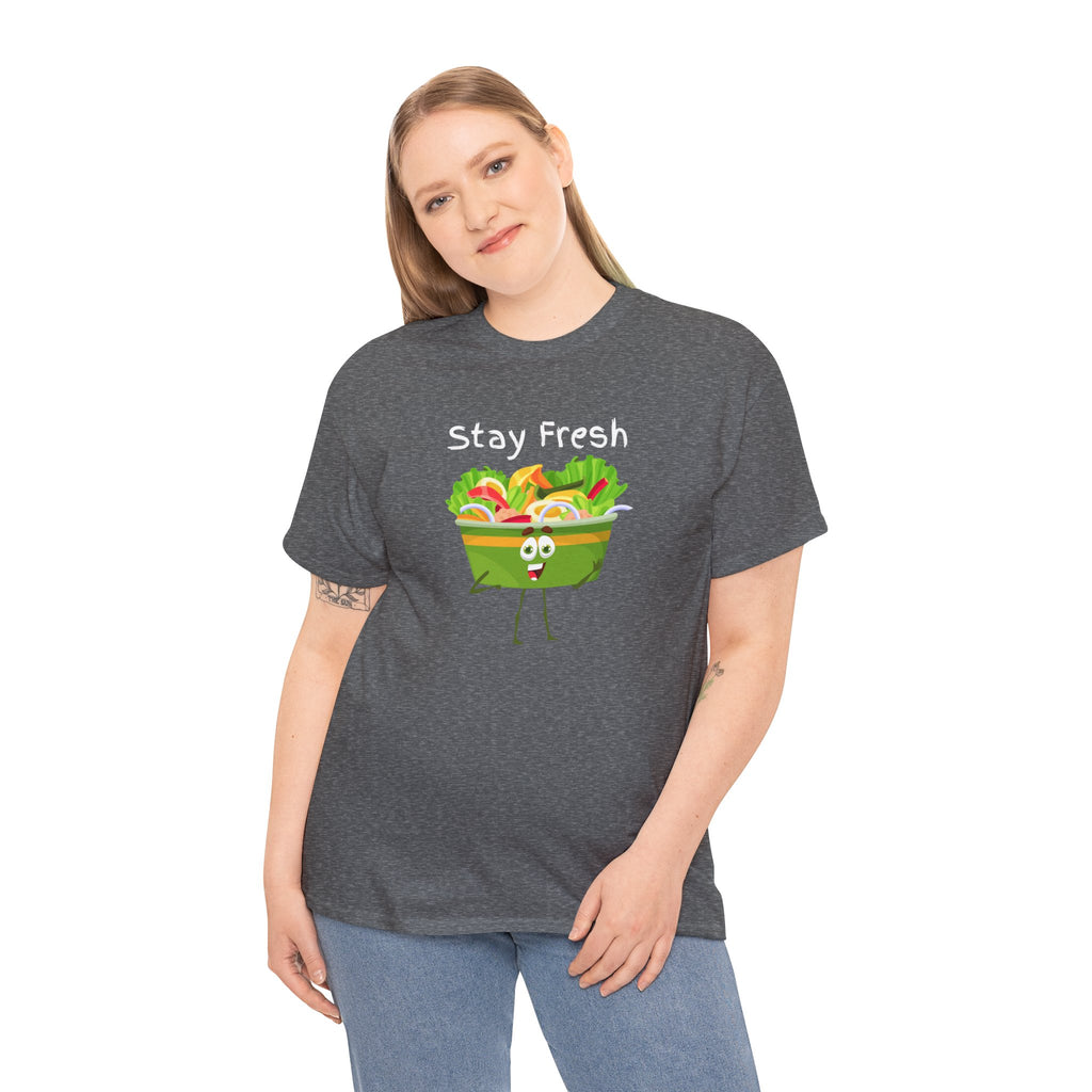 Stay Fresh Salad Tee – Cute Veggie Graphic T-Shirt