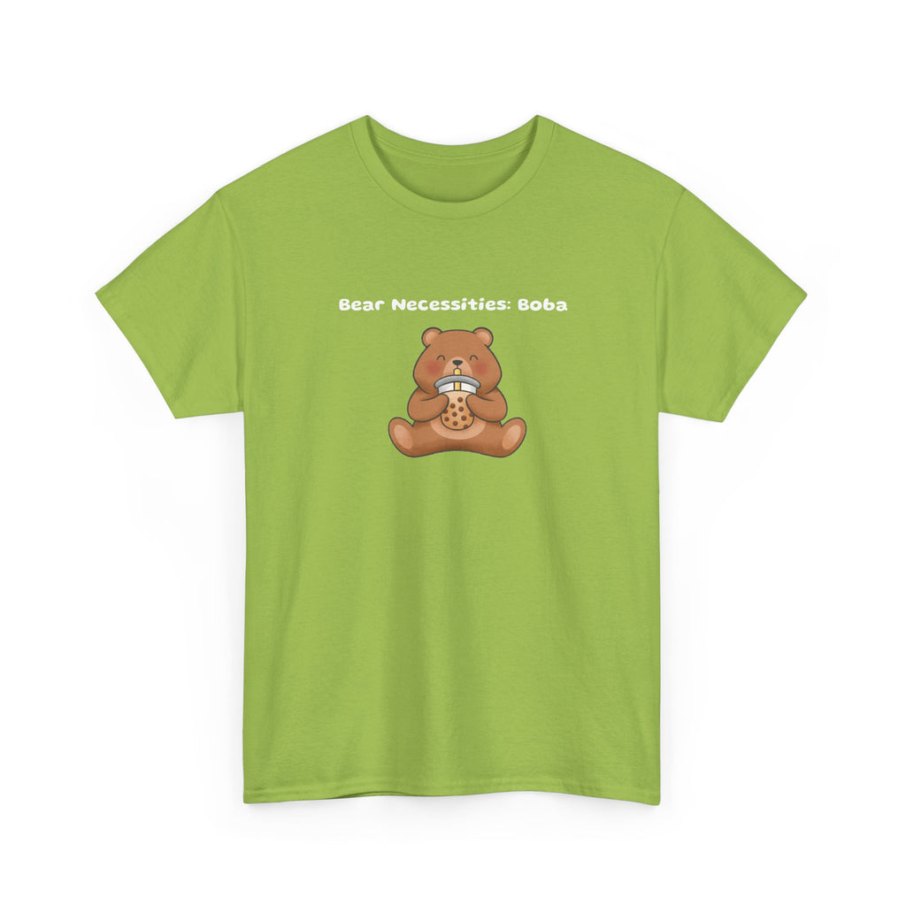 Bear Necessities: Boba Tee — Cute Bubble Tea Bear Graphic T-Shirt