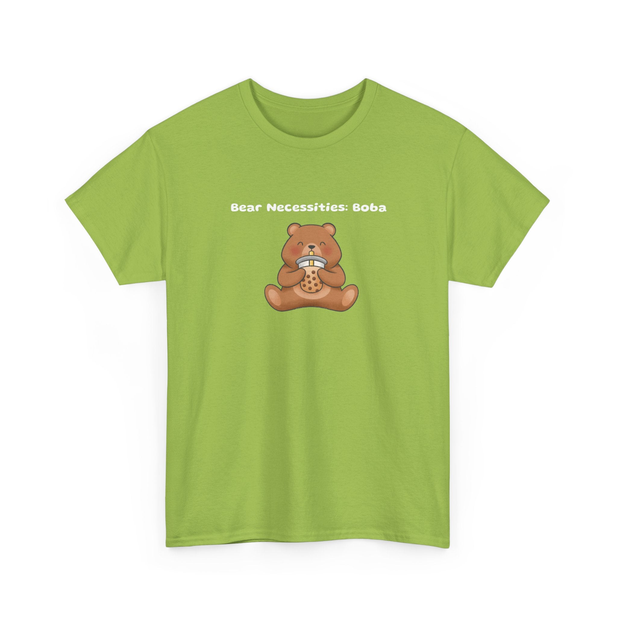 Bear Necessities: Boba Tee — Cute Bubble Tea Bear Graphic T-Shirt