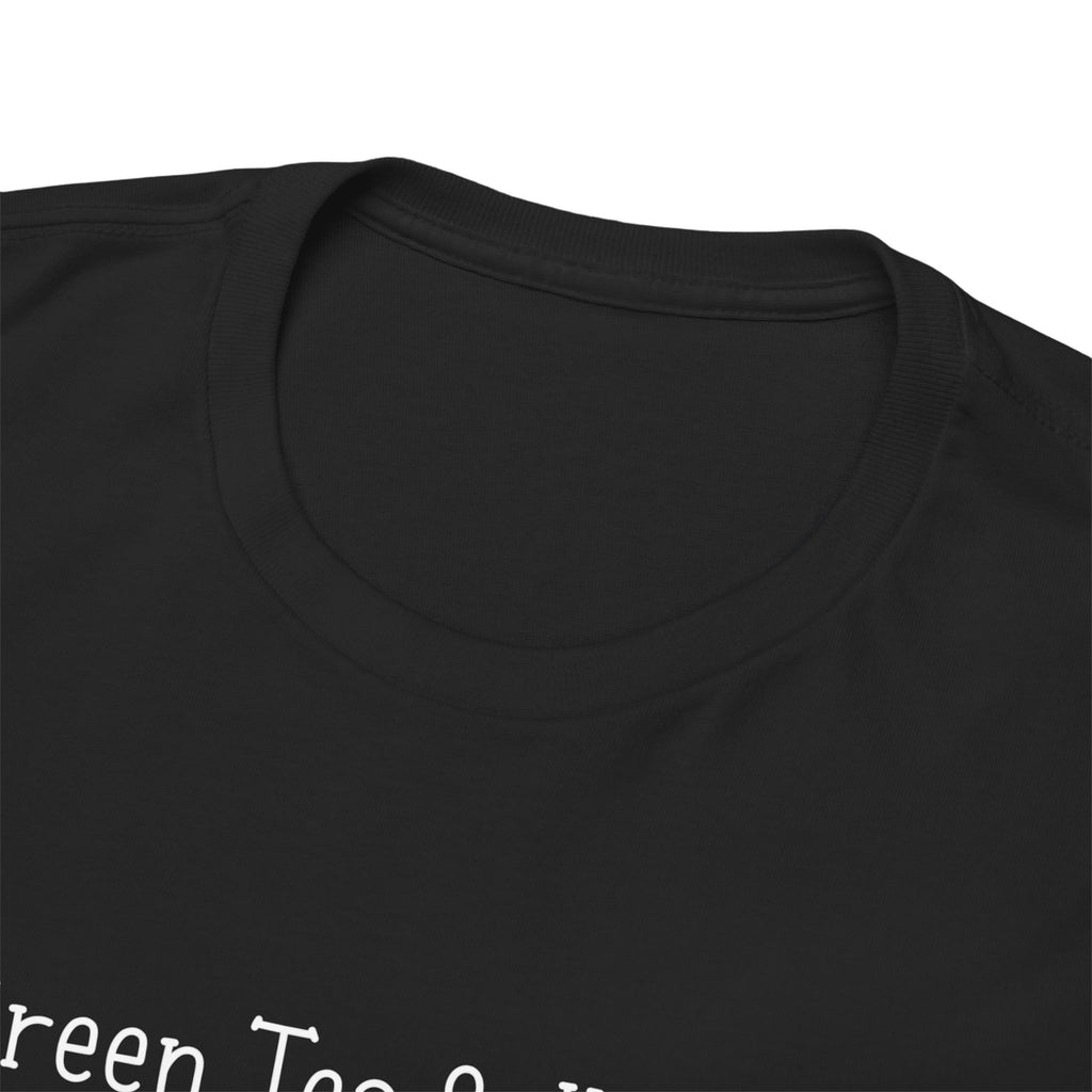 Green Tea & Honey Tee — Minimalist Tea Lover T-Shirt