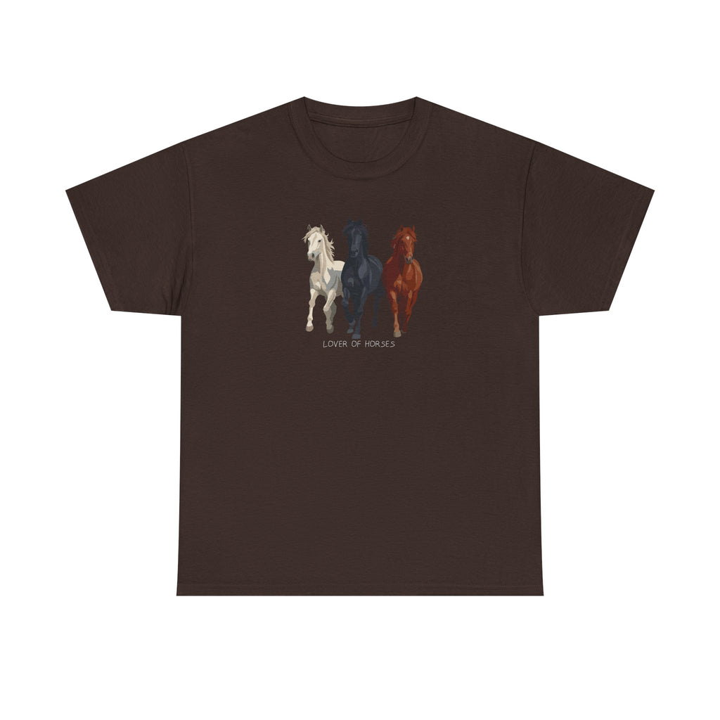 T-Shirt — Three Horses 'Love is Love' Pride Graphic Tee