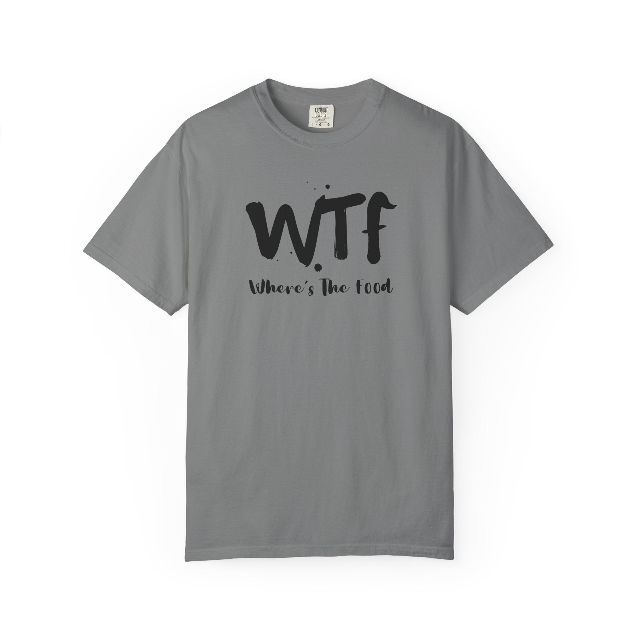 WTF "Where's The Food" Graphic T-Shirt