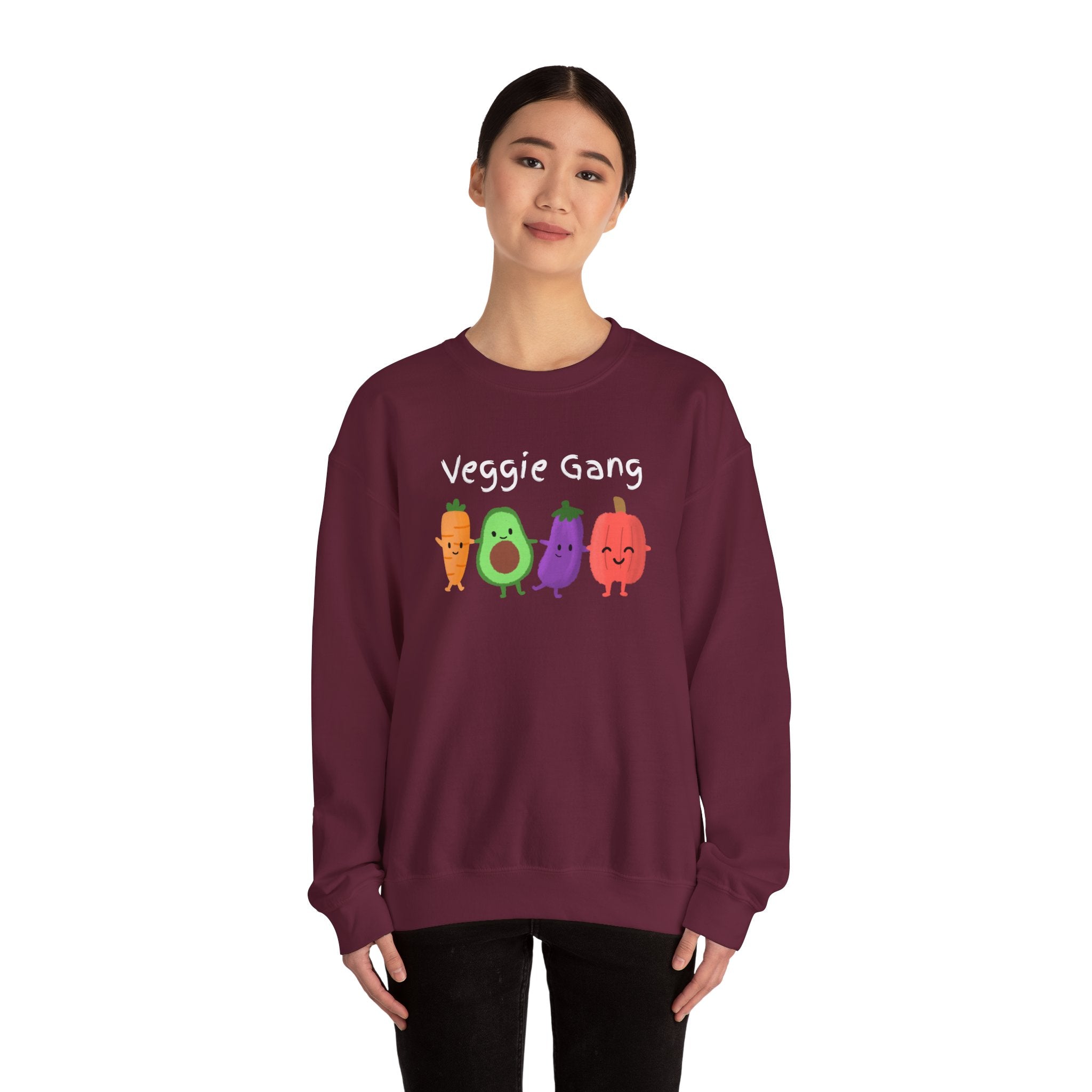 Anxiety Crewneck Sweatshirt — "Different Day Same Anxiety" Cute Cartoon Comfort Pullover