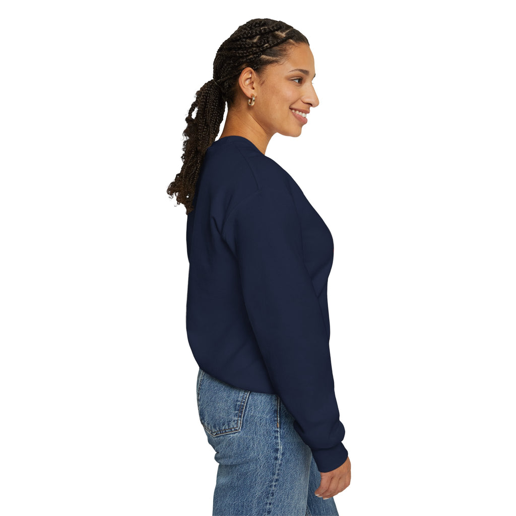 Believe in Yourself Crewneck Sweatshirt — Rainbow Inspirational Graphic