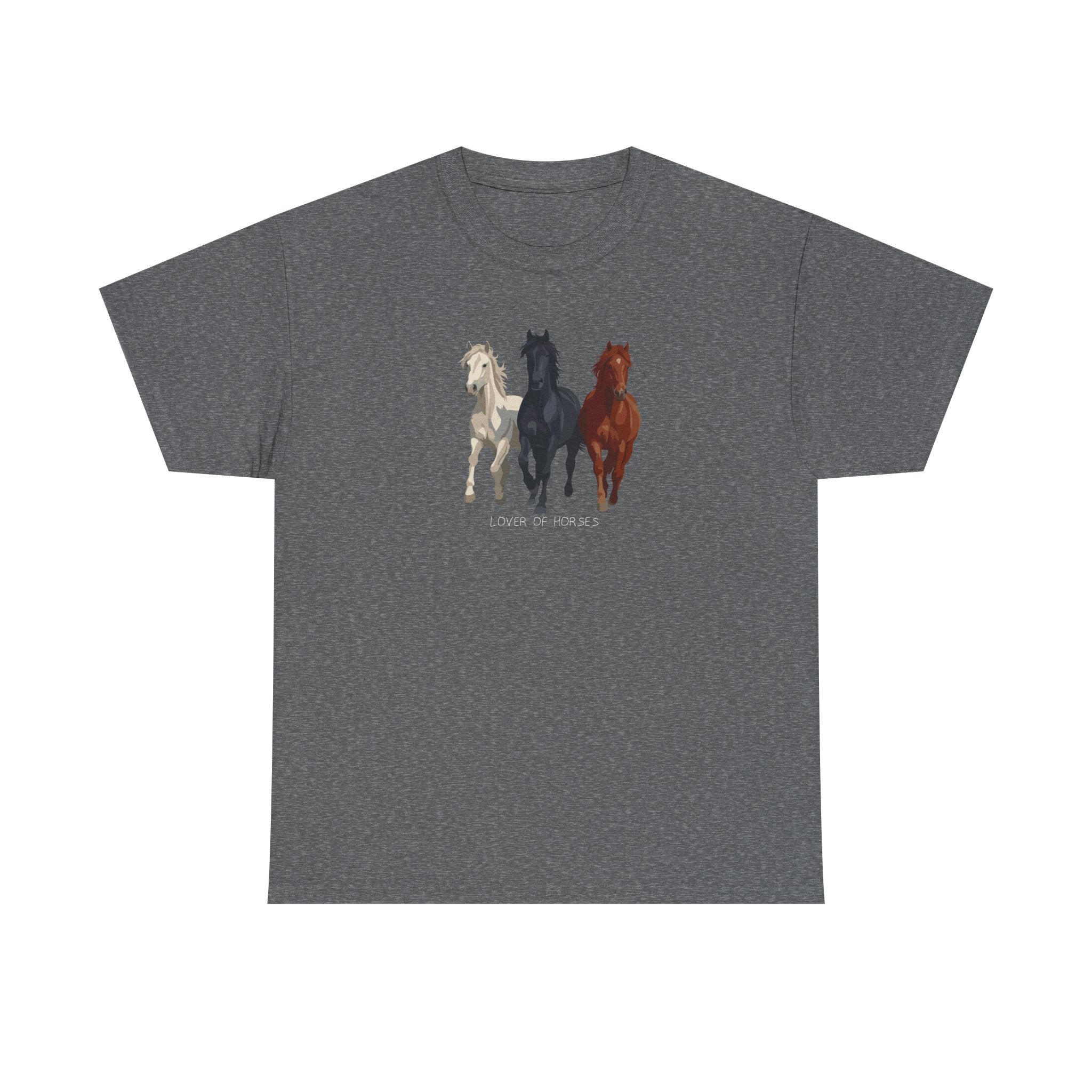 T-Shirt — Three Horses 'Love is Love' Pride Graphic Tee
