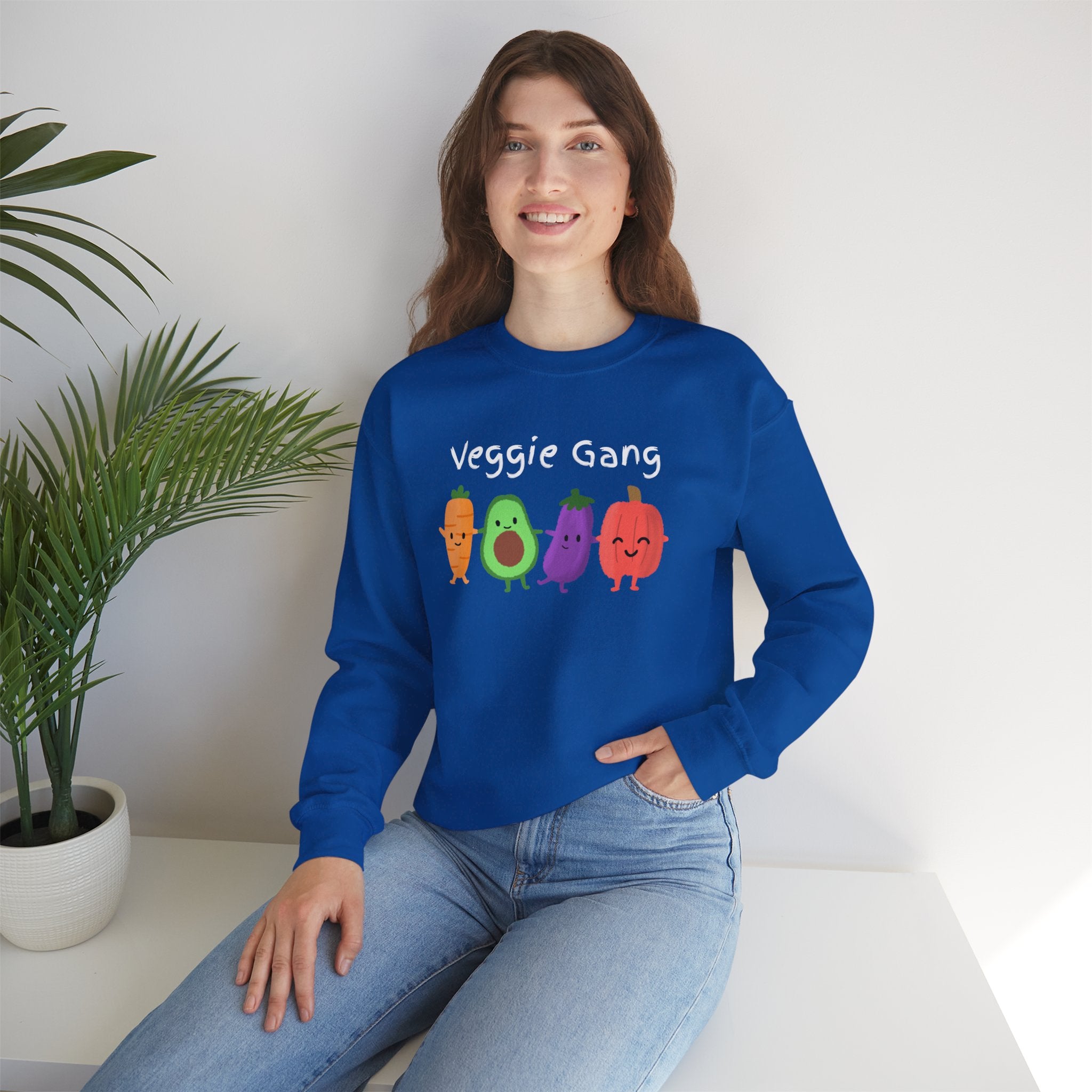 Anxiety Crewneck Sweatshirt — "Different Day Same Anxiety" Cute Cartoon Comfort Pullover