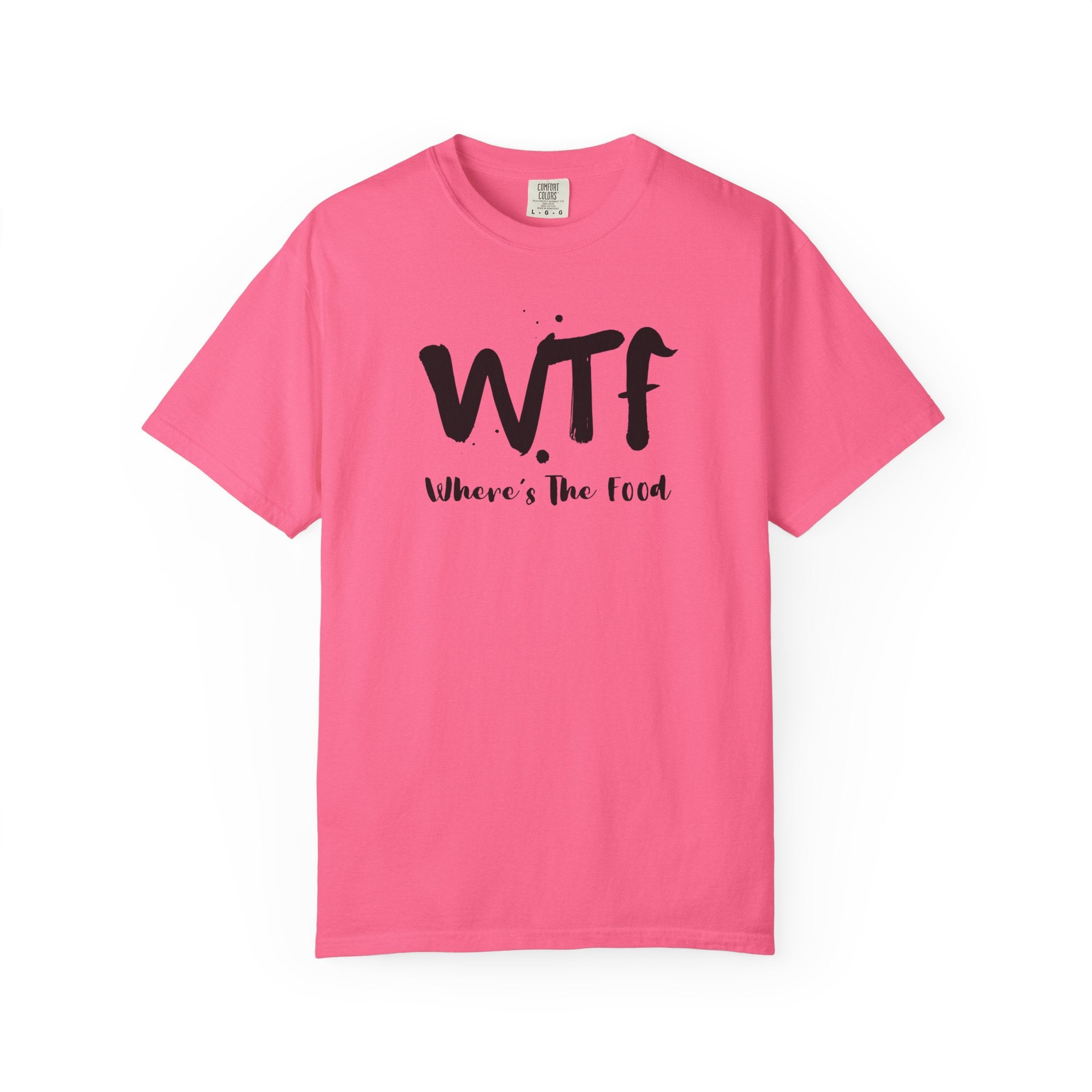 WTF "Where's The Food" Graphic T-Shirt
