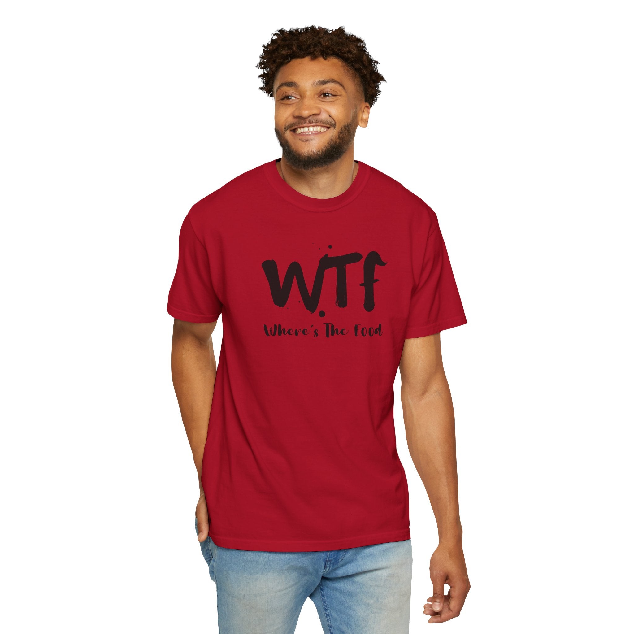 WTF "Where's The Food" Graphic T-Shirt