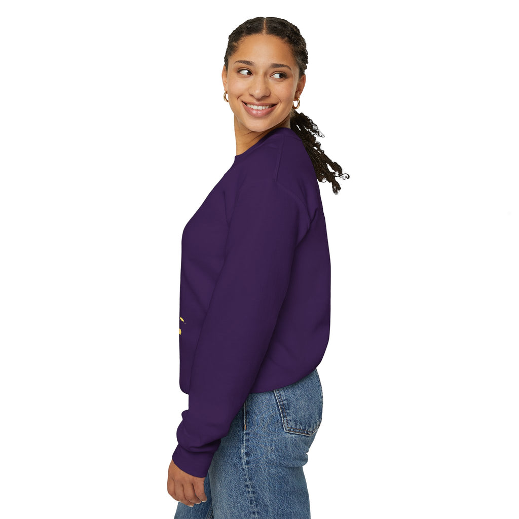 Crewneck Sweatshirt — "Bold, Bright, and Beautifully Messy" Color Splash