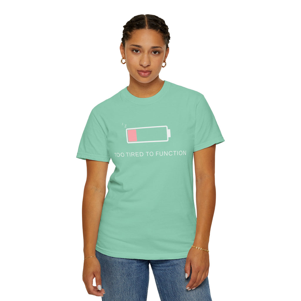 Comfort colors 1717 Template 1768152578372-pink-too-tired-to-funkion