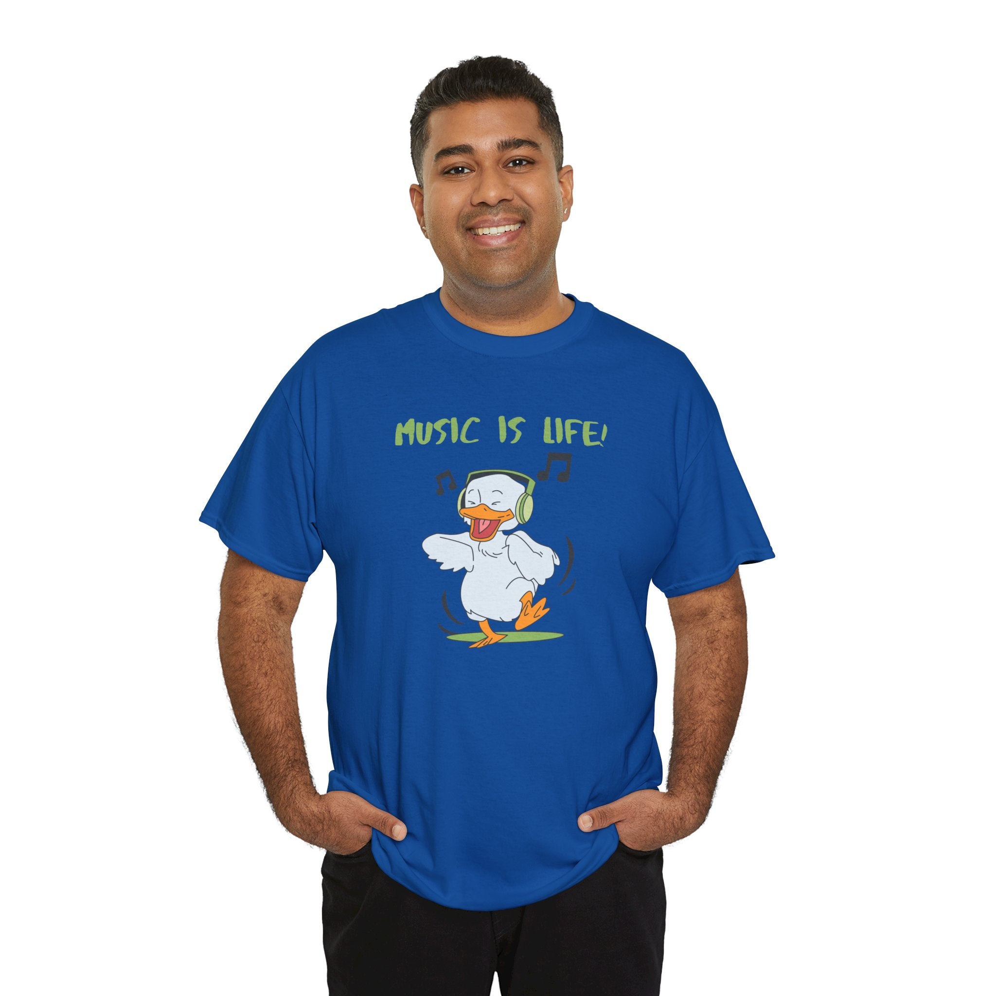 Music Is Life Duck T‑Shirt