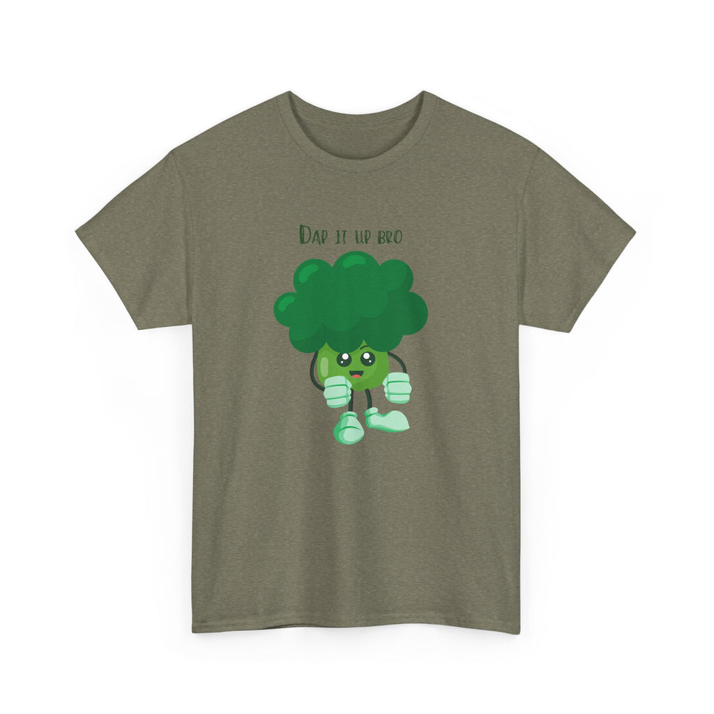 Broccoli Buddy T‑Shirt — Cute 'Eat Yo Veg' Veggie Graphic Tee