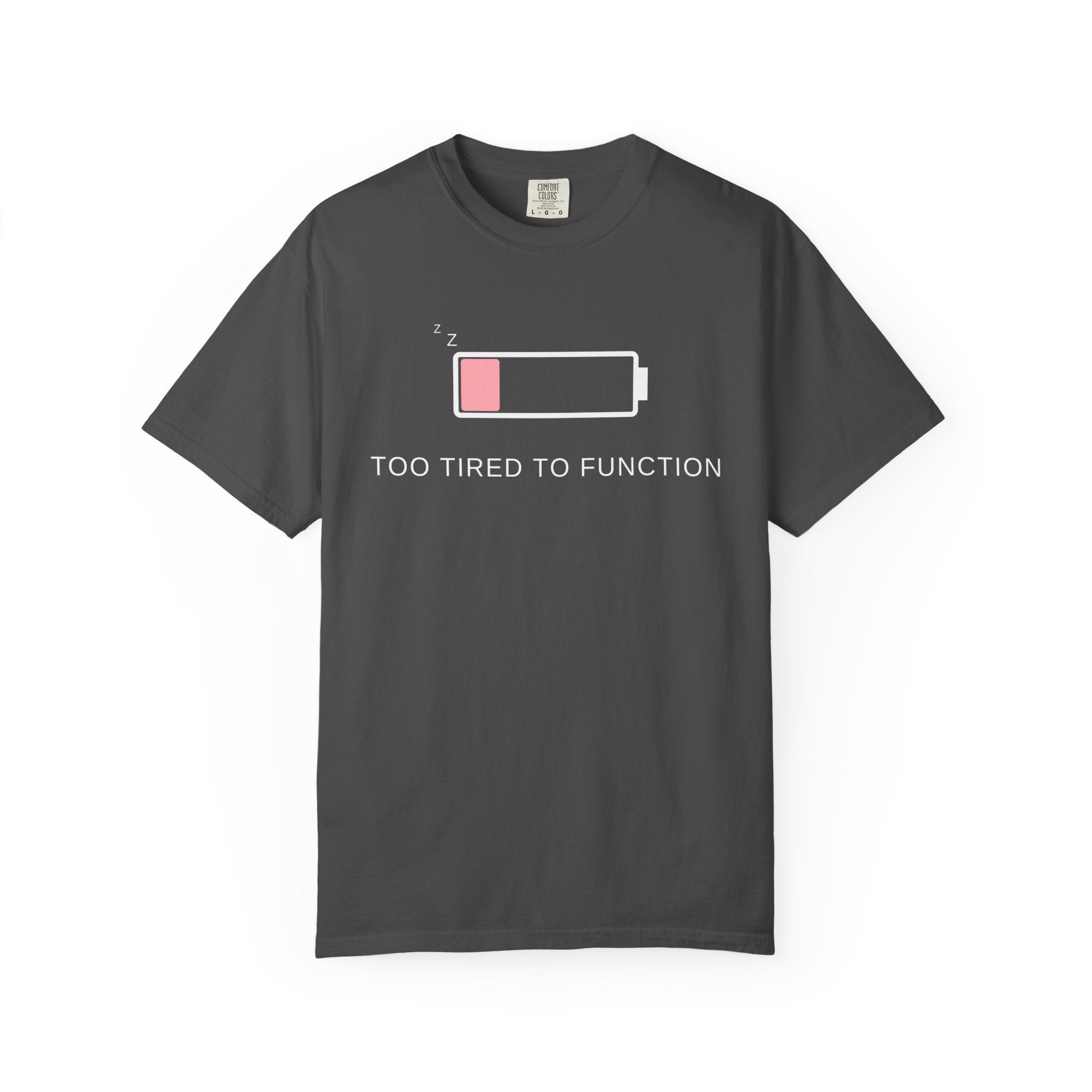 Comfort colors 1717 Template 1768152578372-pink-too-tired-to-funkion