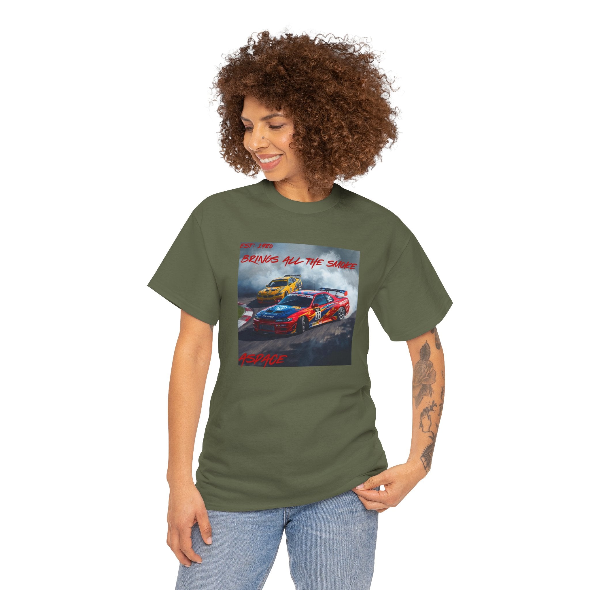 Race Car Drift Tee — 'Chasing All The Glory' Graphic Racing T‑Shirt