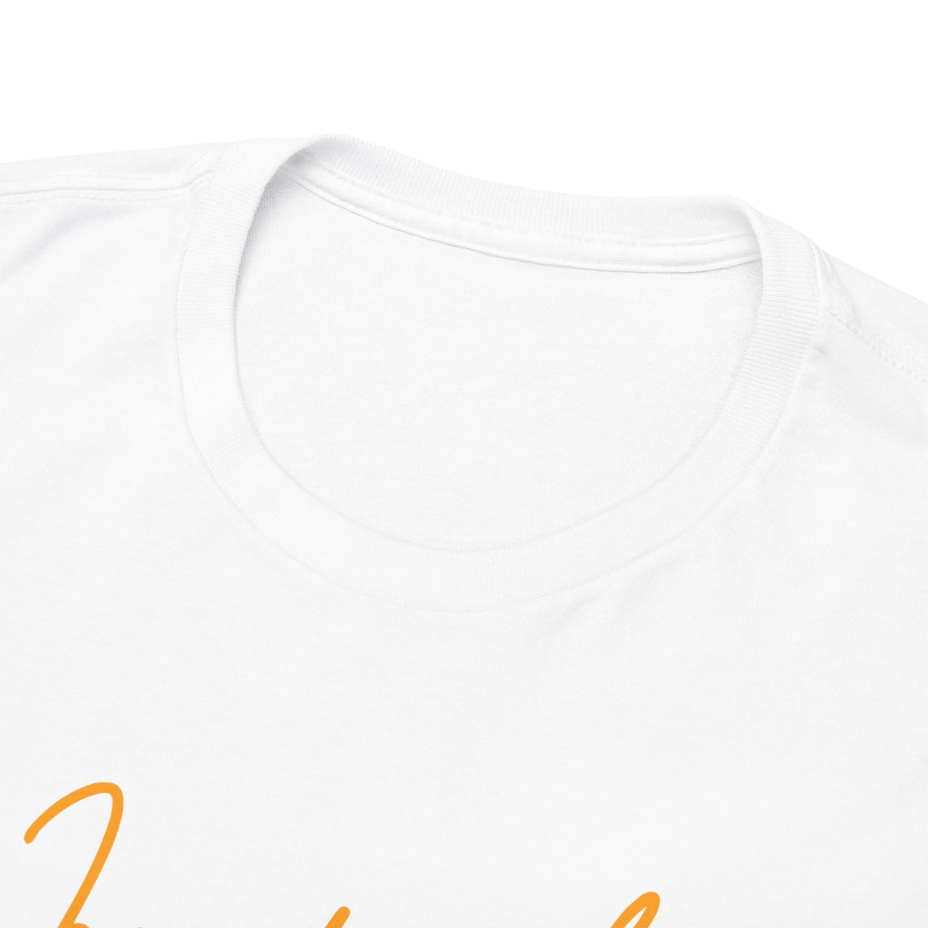 Juneteenth Script Tee — Juneteenth Celebration T-Shirt with Red, Green & Gold Dot Accent