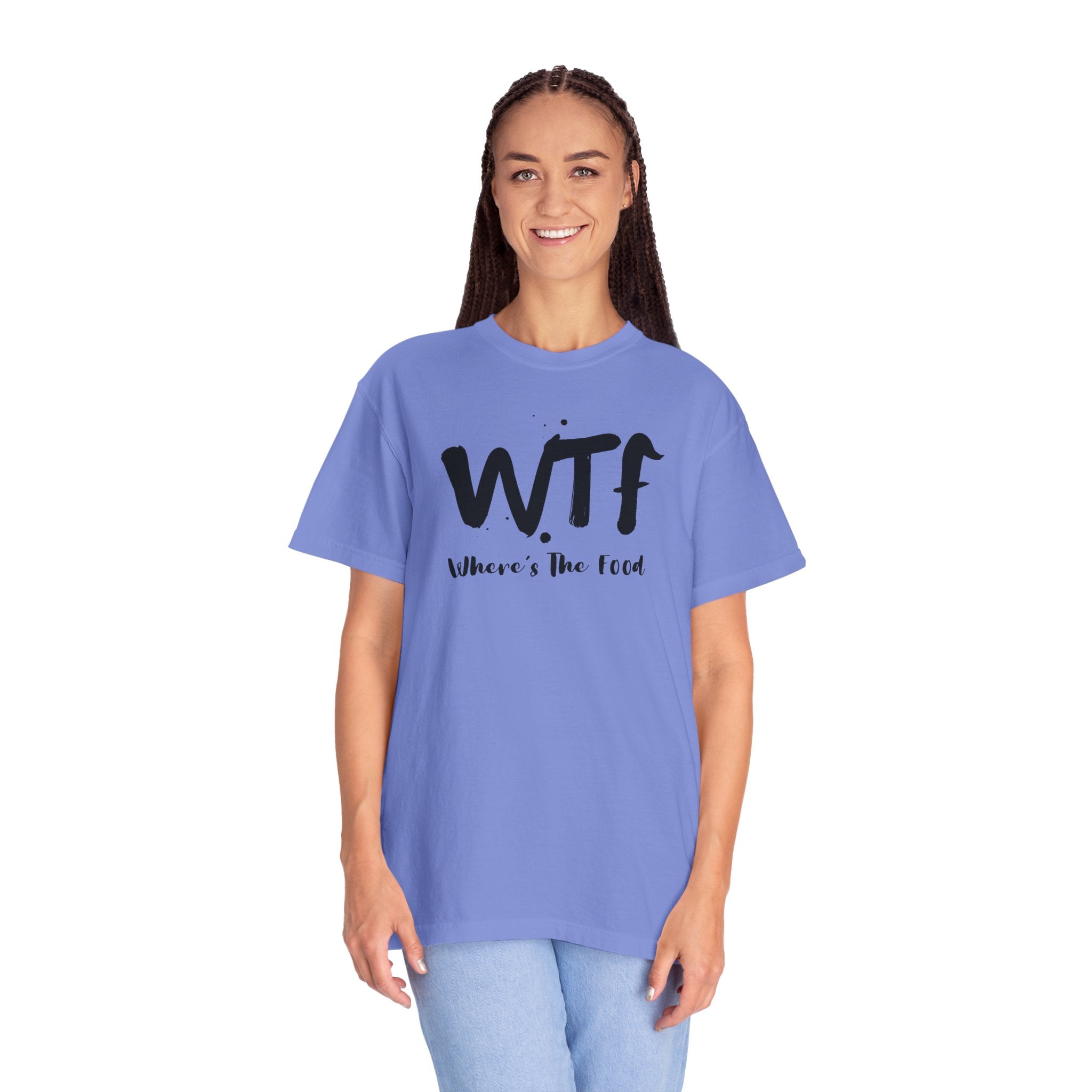 WTF "Where's The Food" Graphic T-Shirt