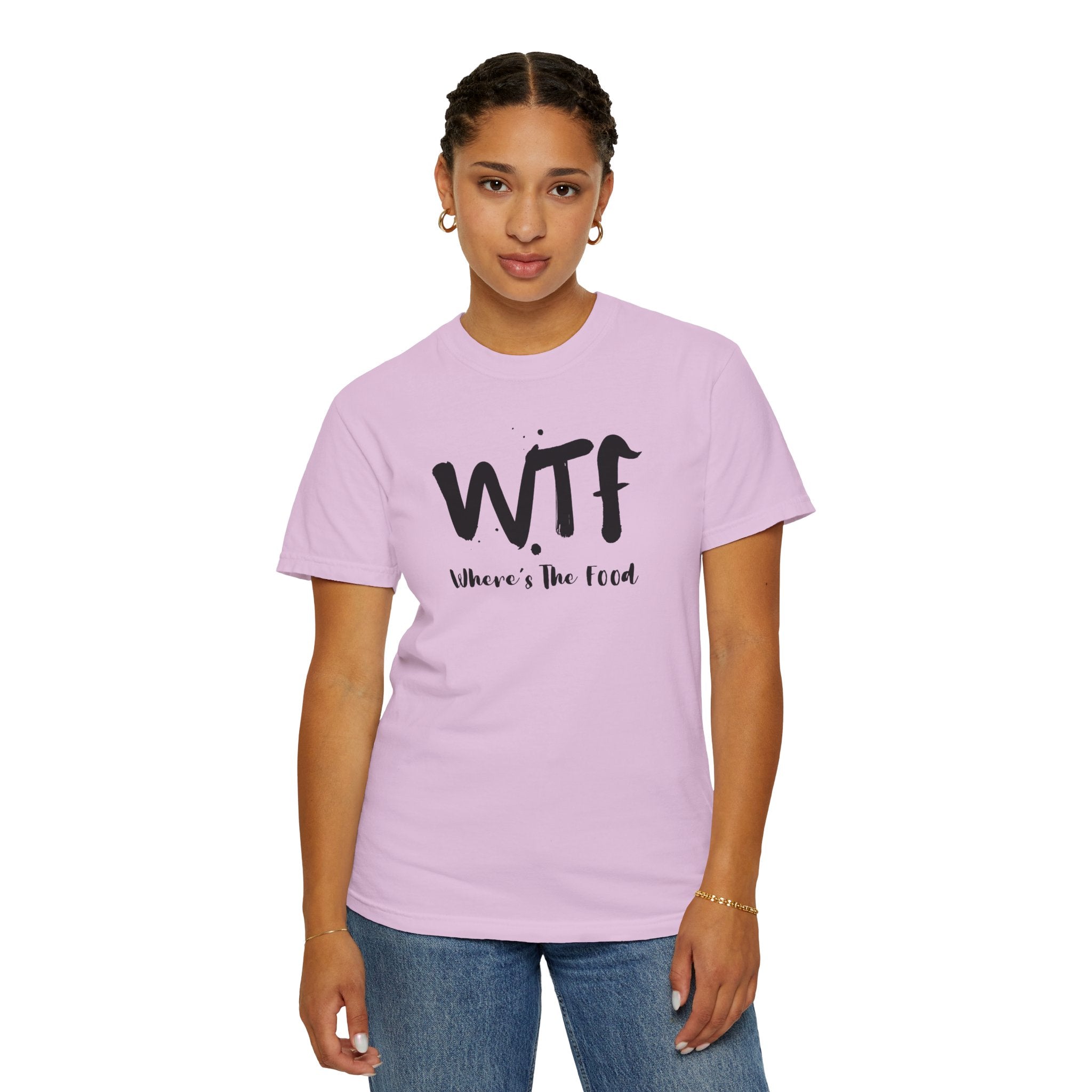 WTF "Where's The Food" Graphic T-Shirt