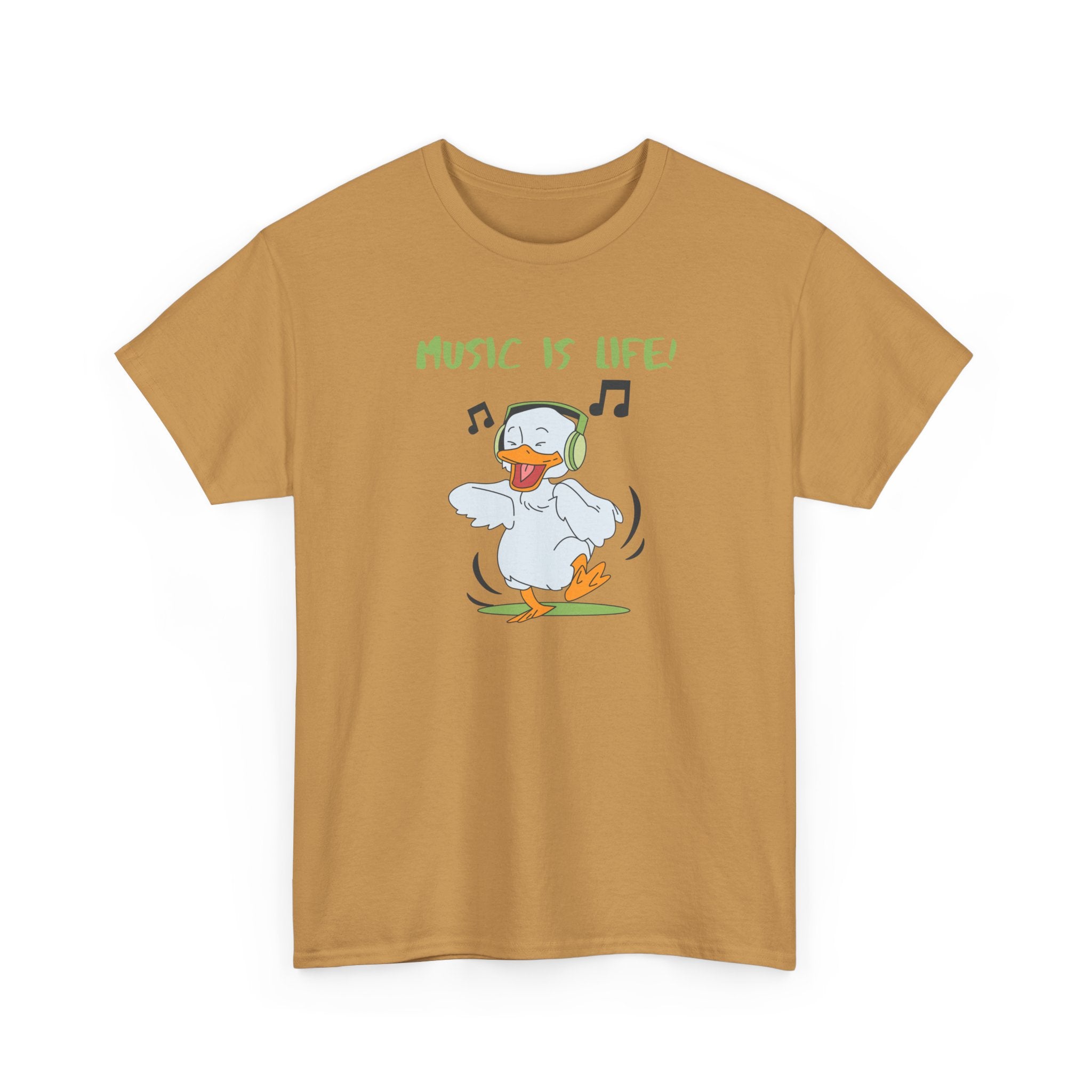 Music Is Life Duck T‑Shirt