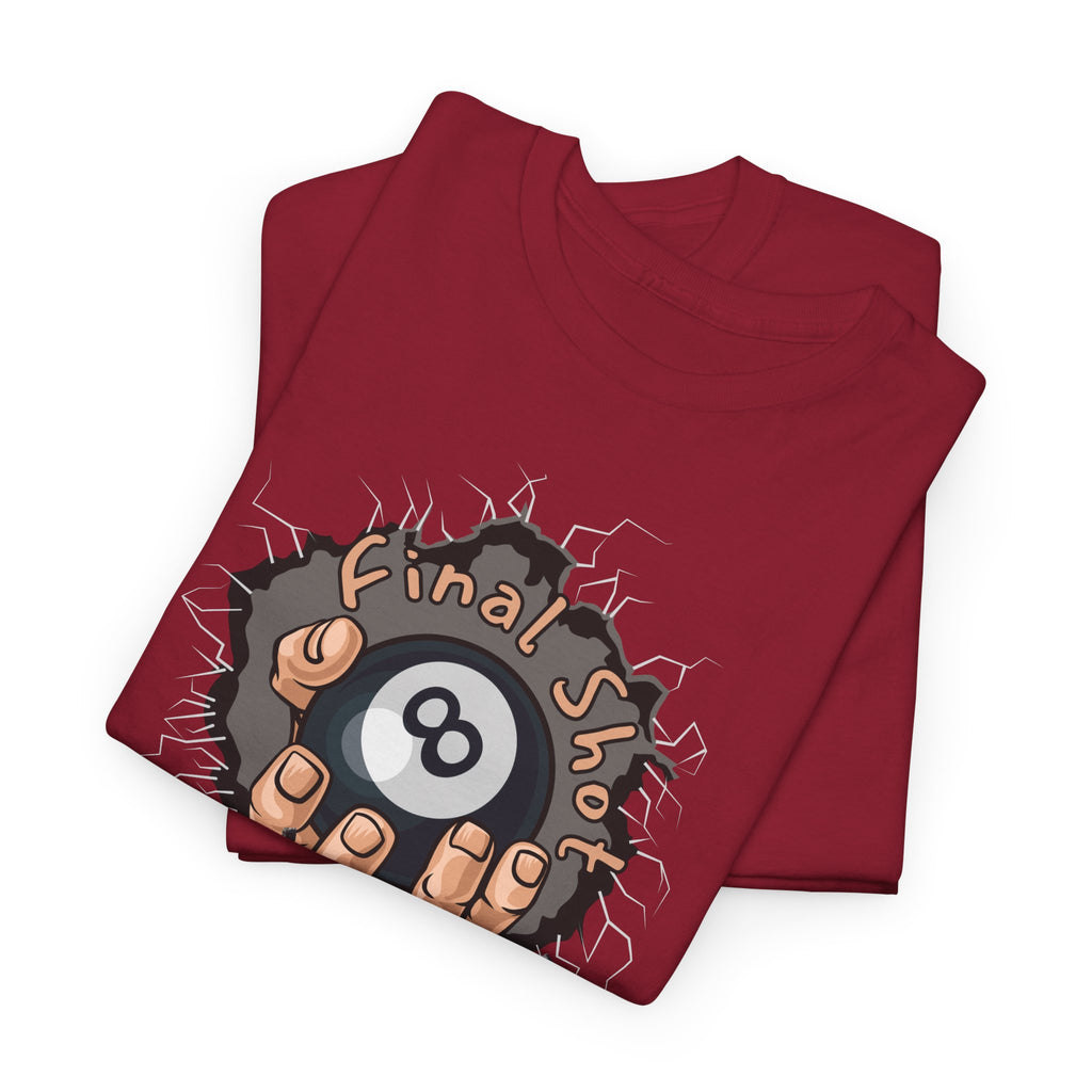 Eight Ball Pocket Tee — "Final Say" Billiards Graphic Shirt