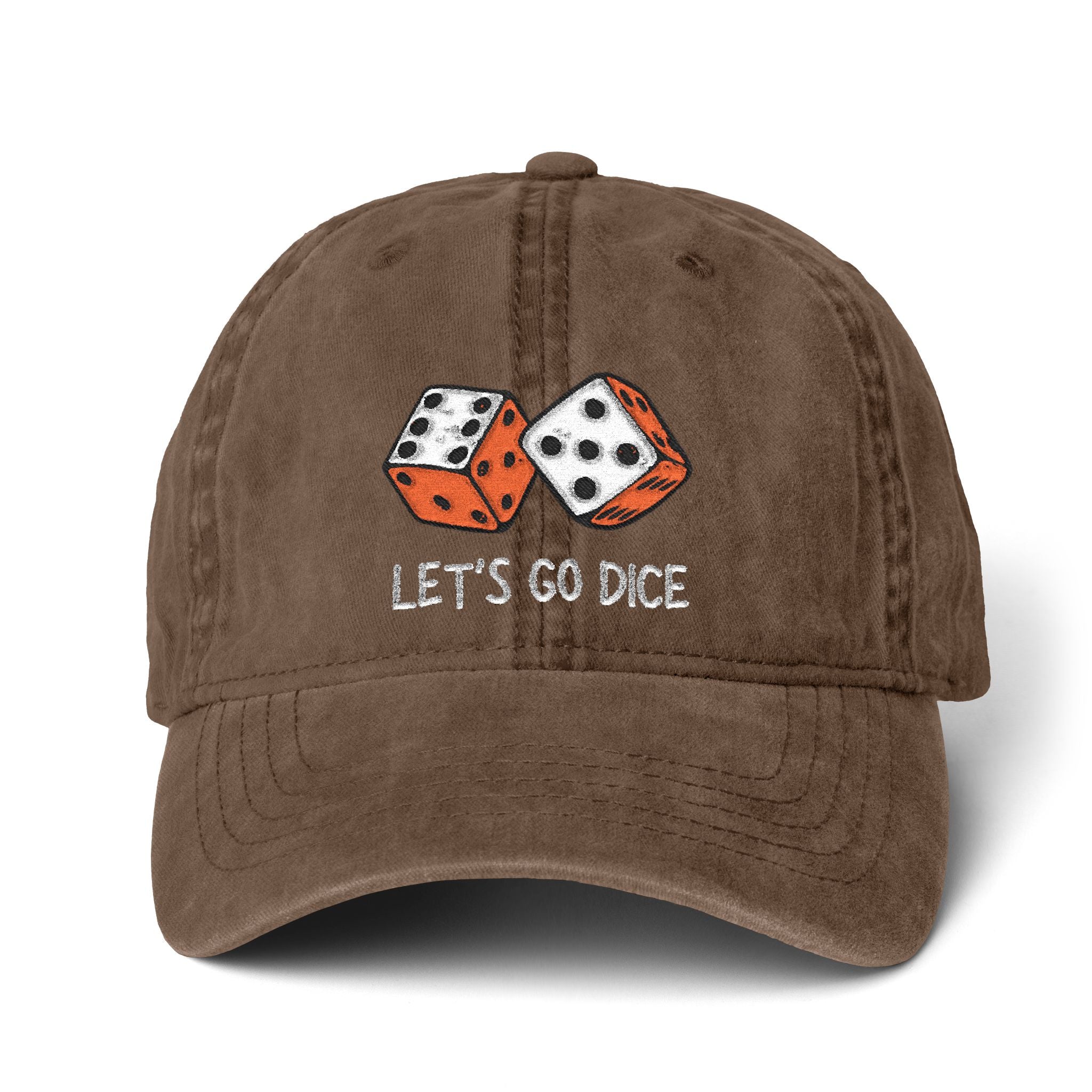 Women's Pigment-Dyed Cap with Fashion Undervisor (Embroidery)