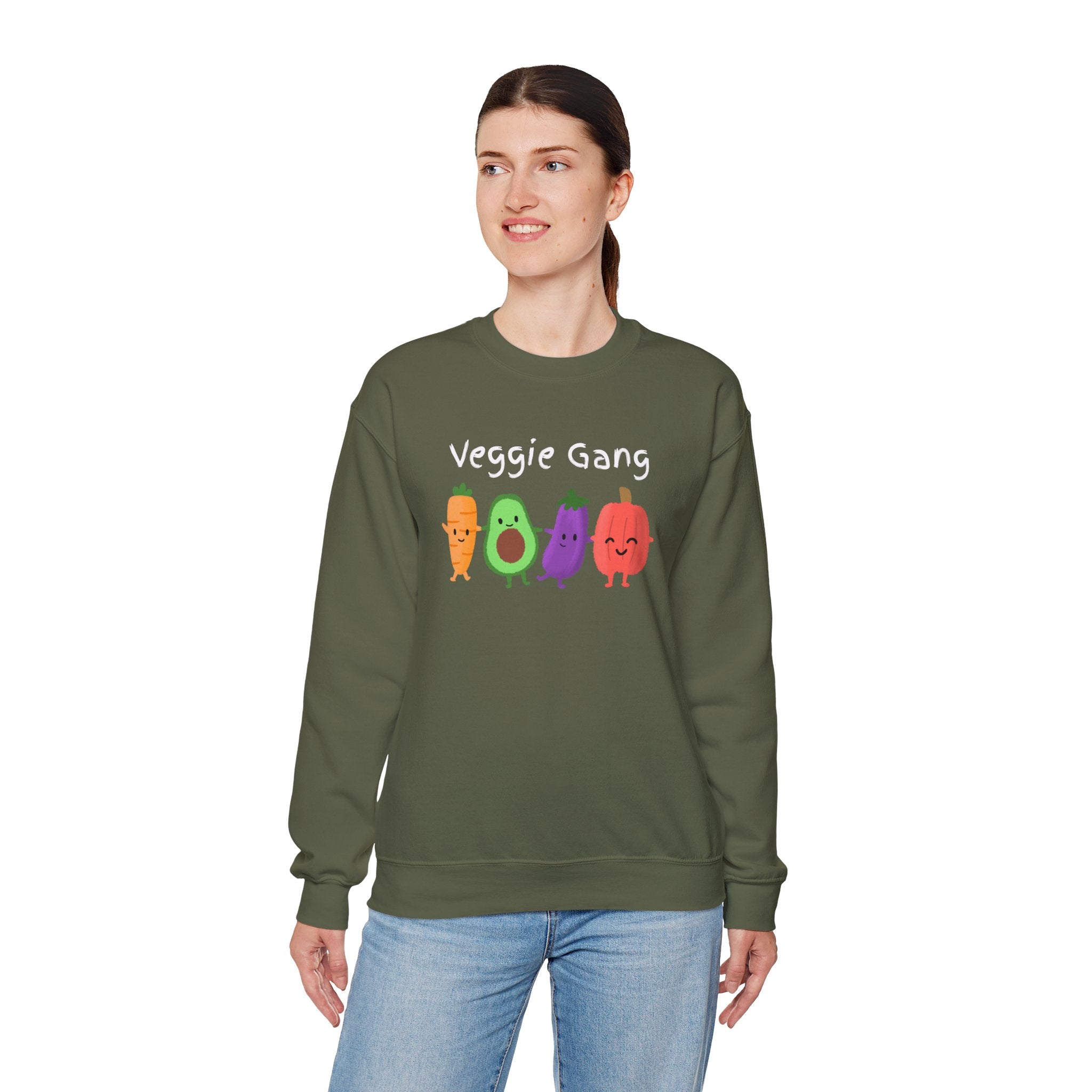 Anxiety Crewneck Sweatshirt — "Different Day Same Anxiety" Cute Cartoon Comfort Pullover