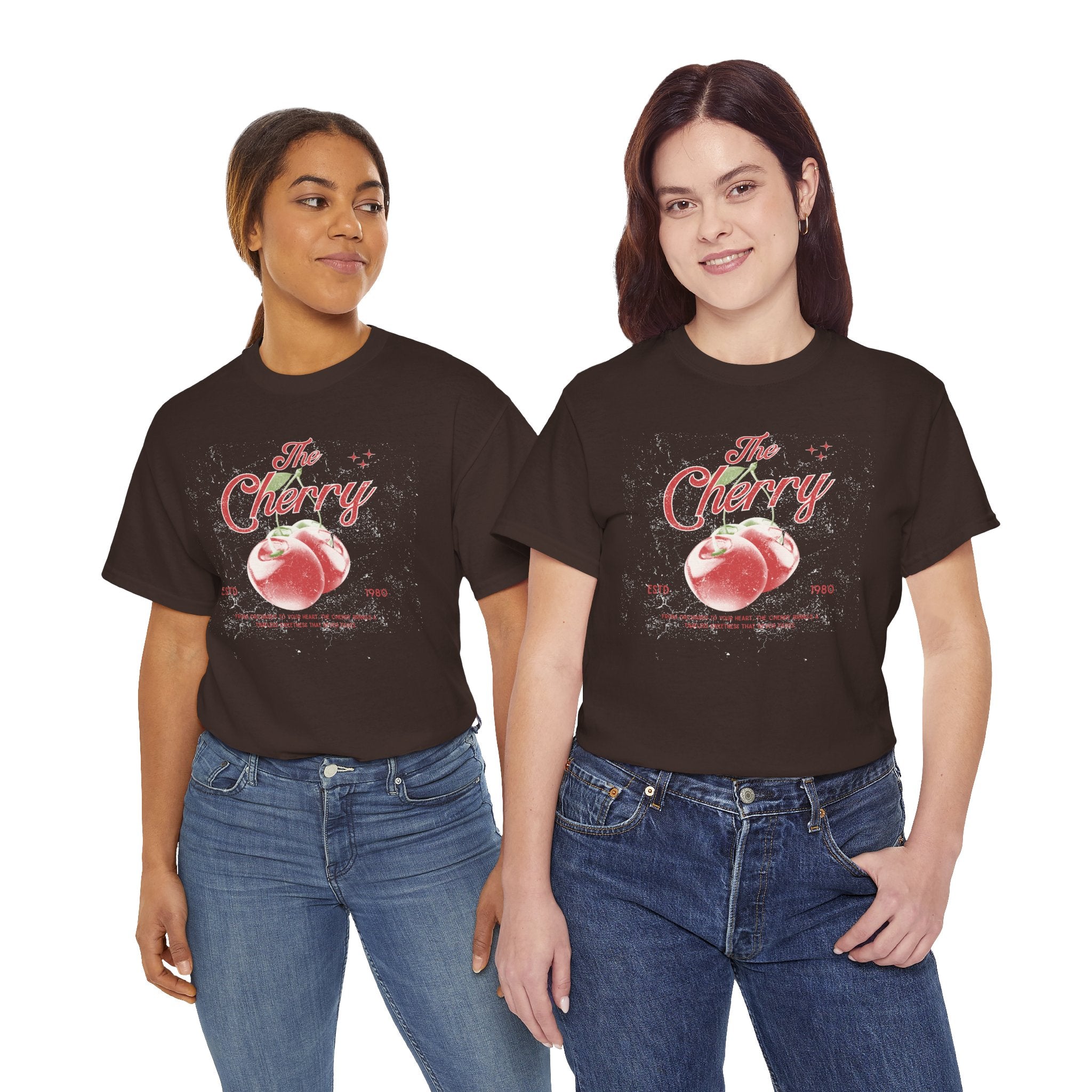Cherry Vintage Graphic Tee — "I’m Cherry" Retro Fruit T-Shirt