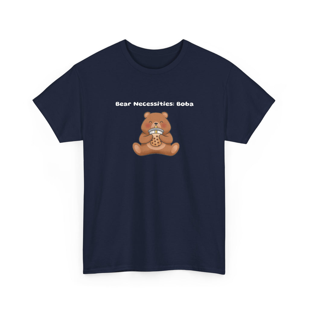 Bear Necessities: Boba Tee — Cute Bubble Tea Bear Graphic T-Shirt