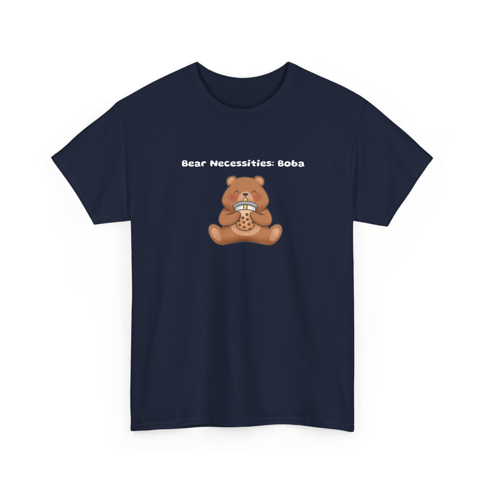 Bear Necessities: Boba Tee — Cute Bubble Tea Bear Graphic T-Shirt
