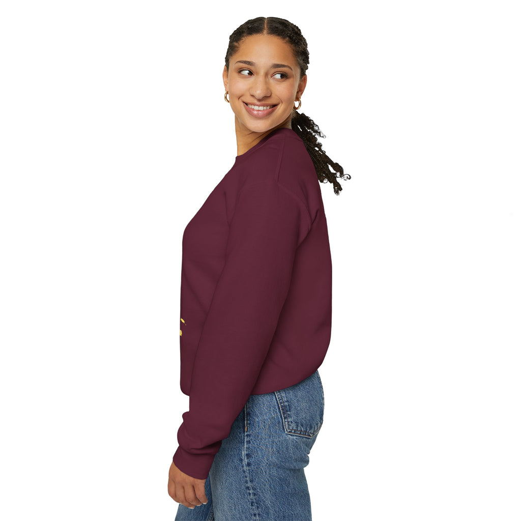 Crewneck Sweatshirt — "Bold, Bright, and Beautifully Messy" Color Splash
