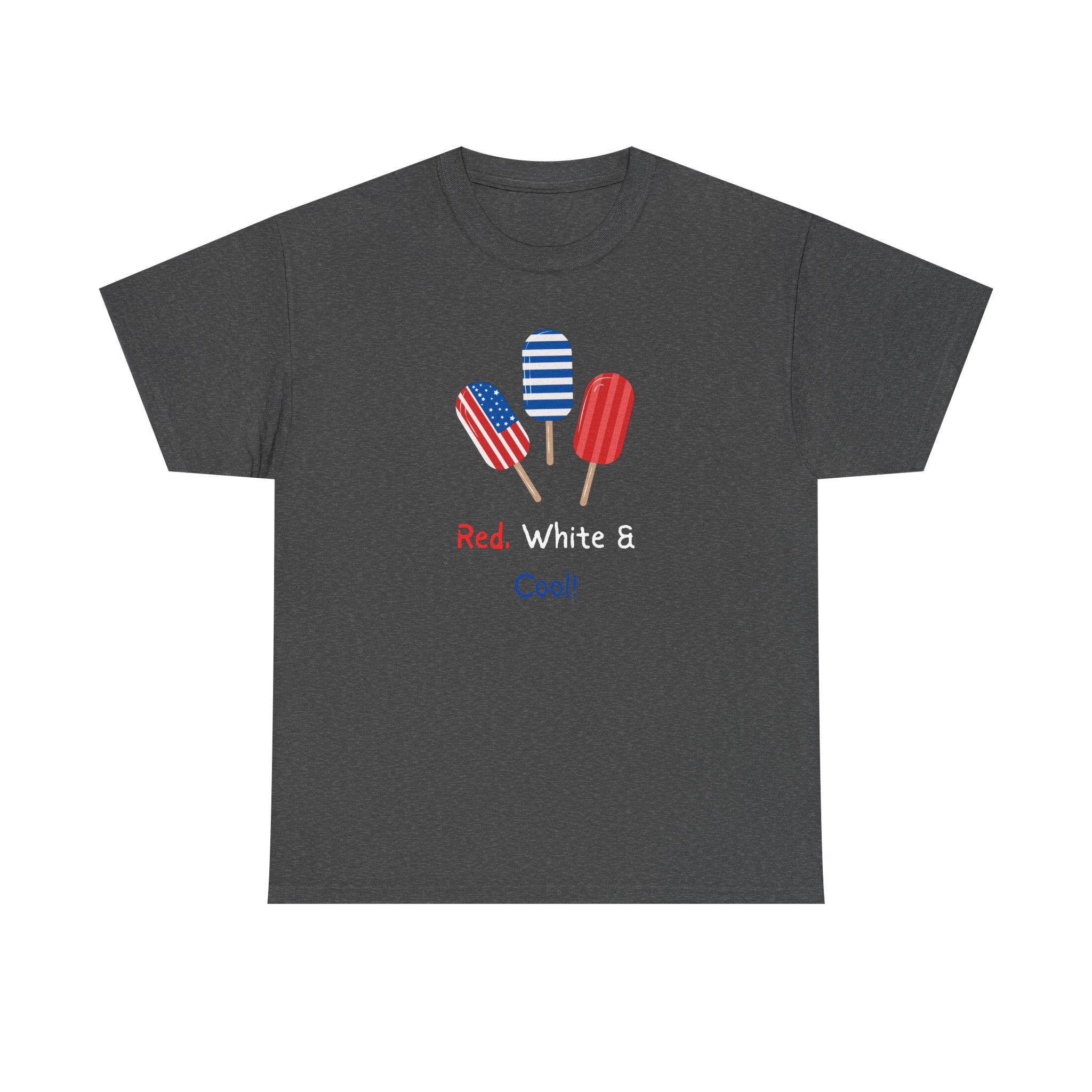 Patriotic Popsicle Tee – "Red, White & Cool" 4th of July T-Shirt