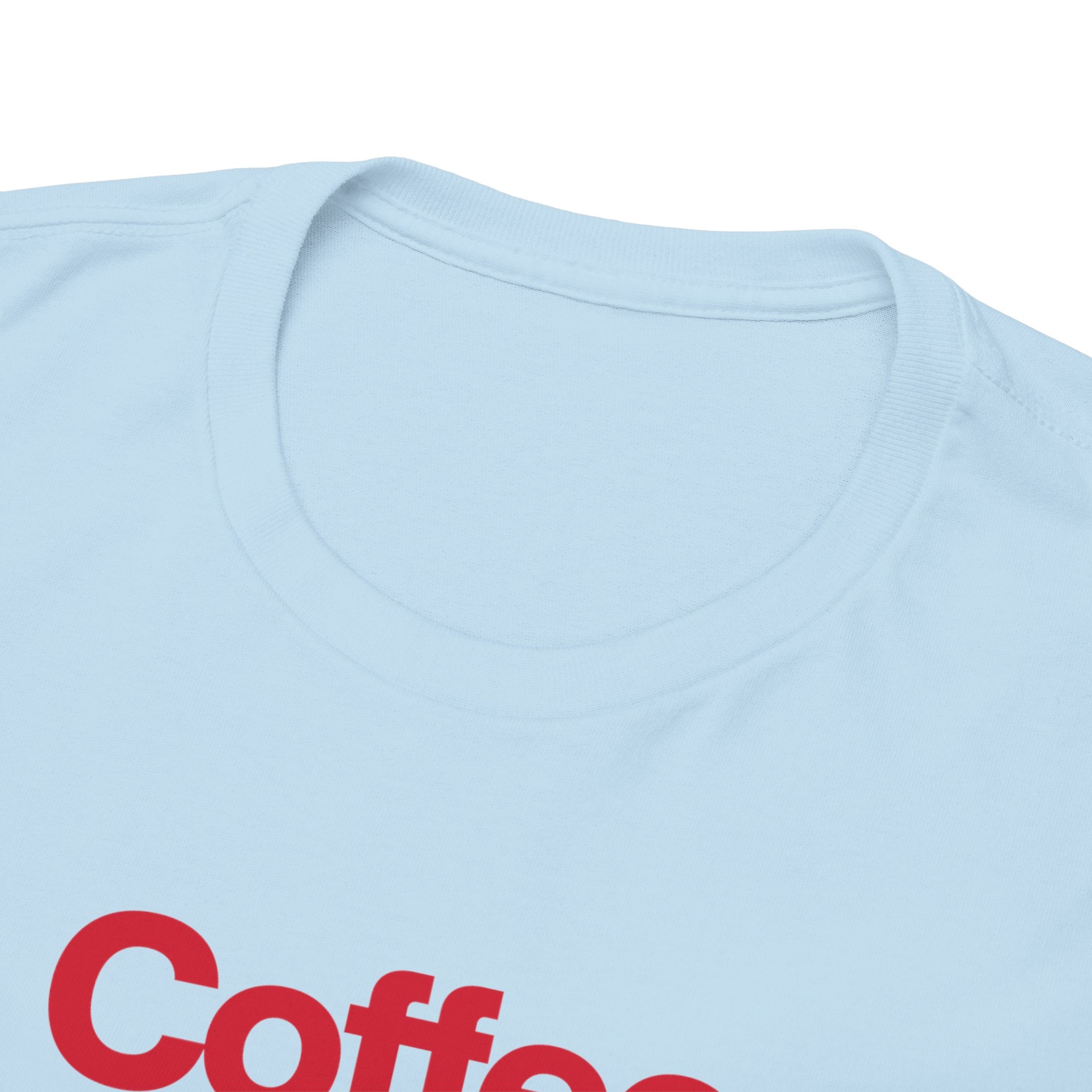 Coffee Lovers T-Shirt — Cute Red Coffee Cup Graphic Tee
