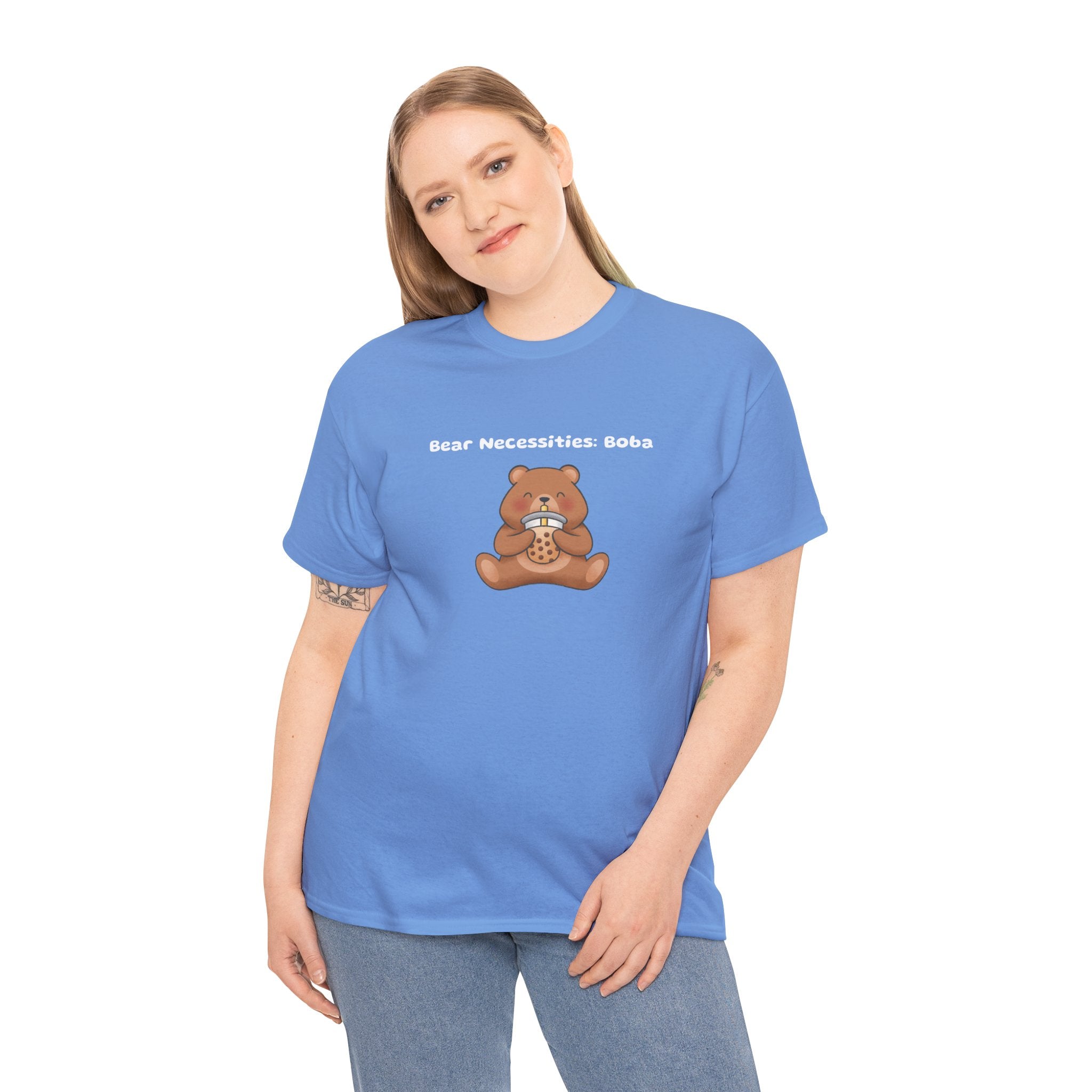Bear Necessities: Boba Tee — Cute Bubble Tea Bear Graphic T-Shirt
