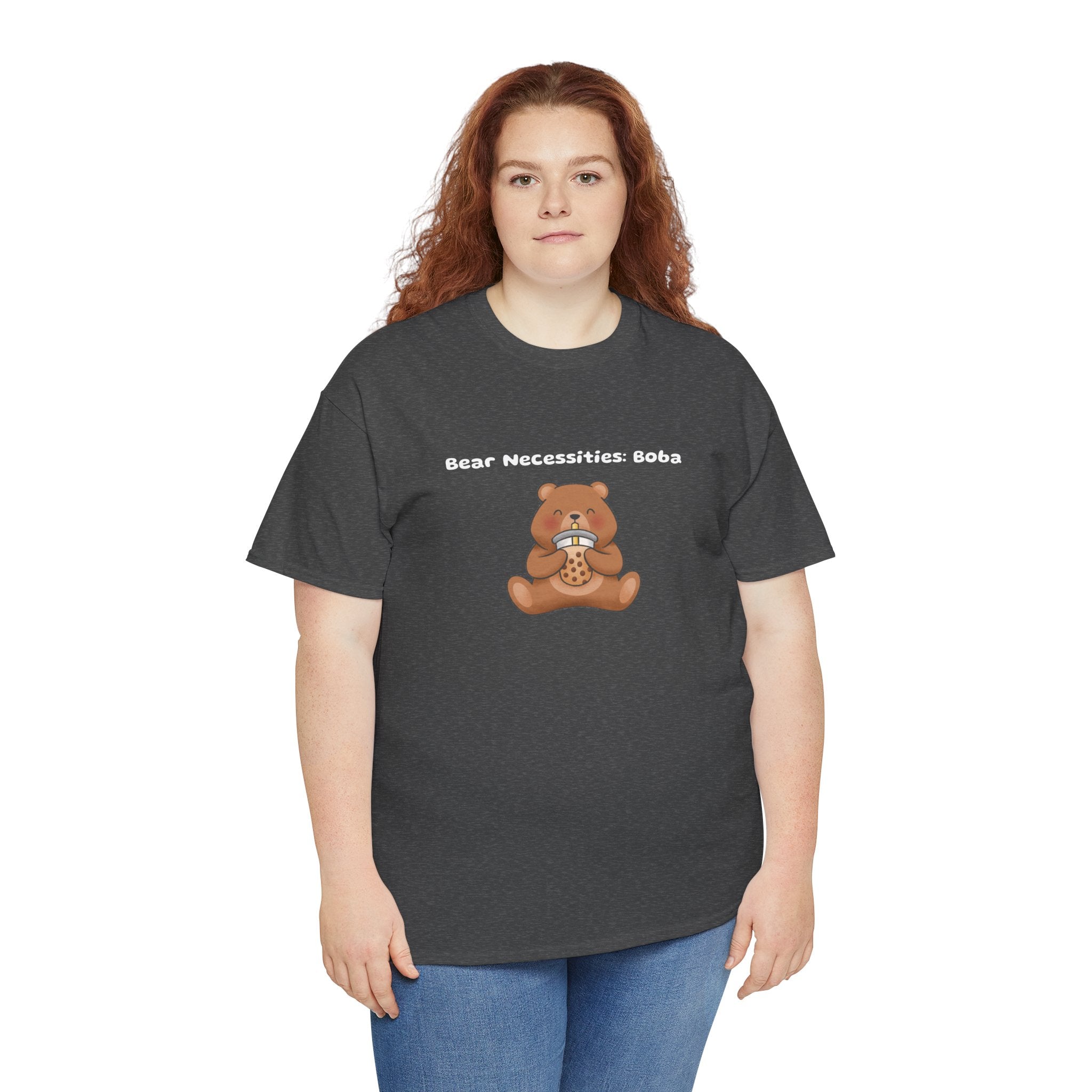Bear Necessities: Boba Tee — Cute Bubble Tea Bear Graphic T-Shirt